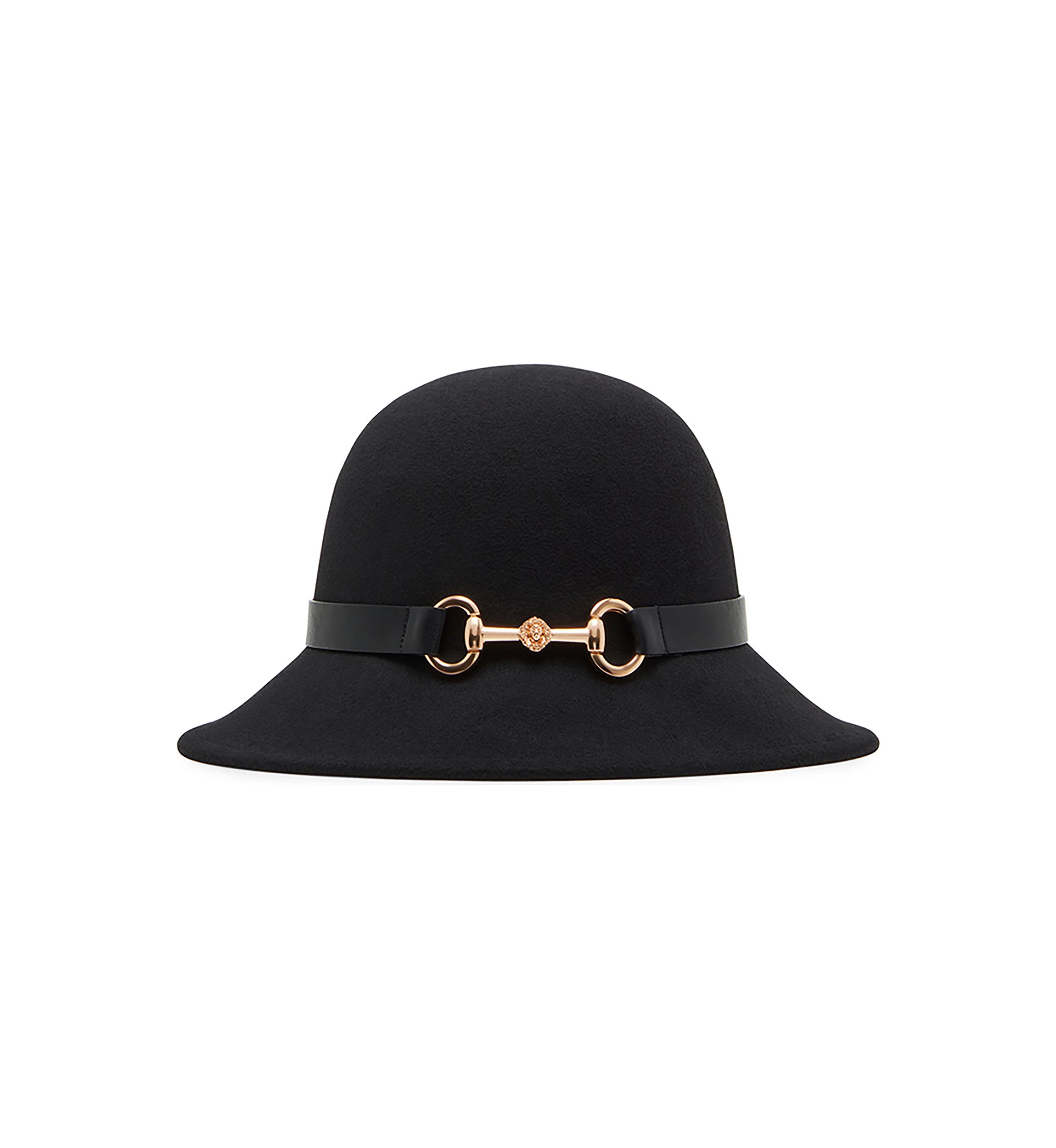 Horsebit Cloche Hat