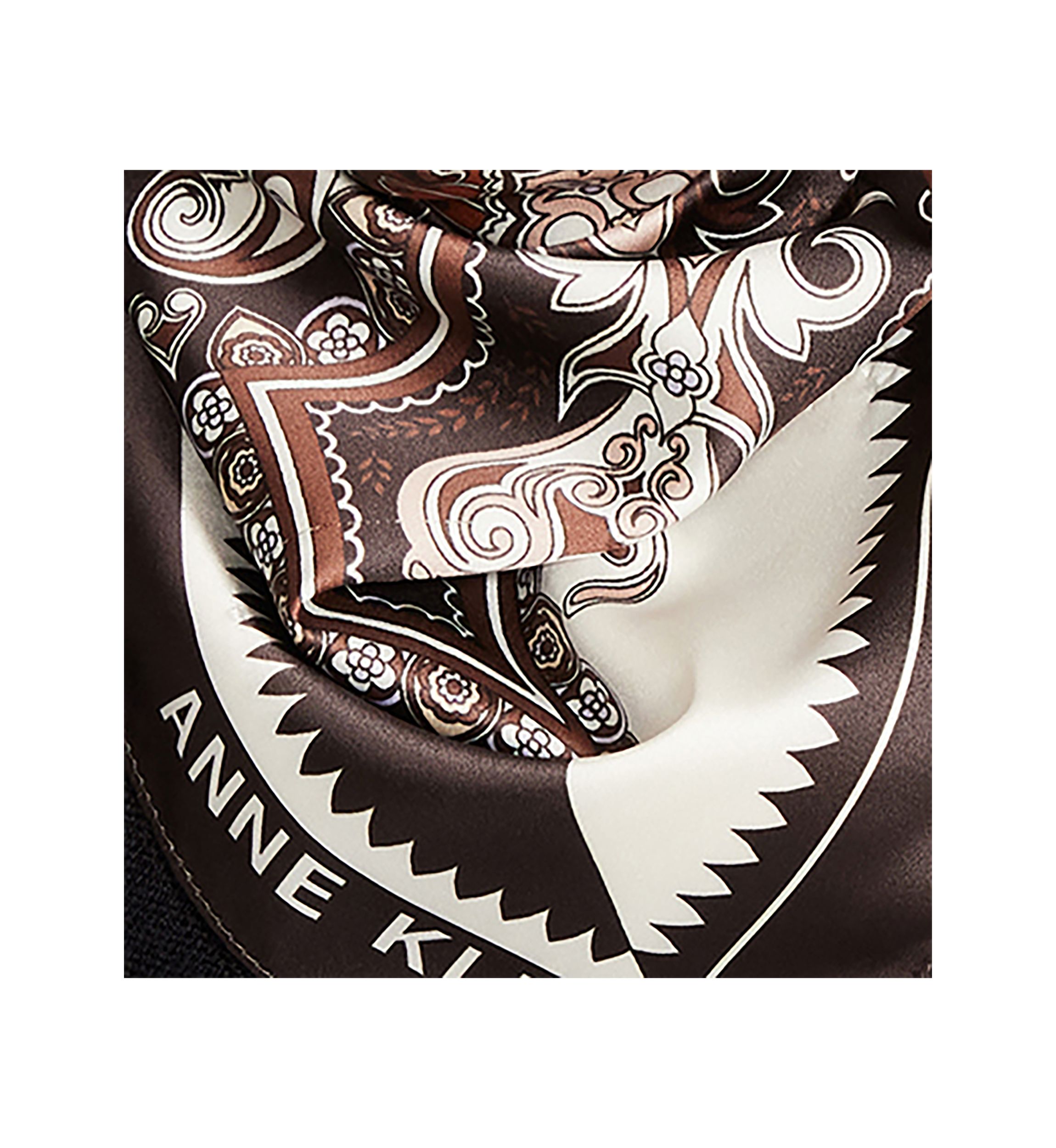 Mirror Paisley Square Scarf