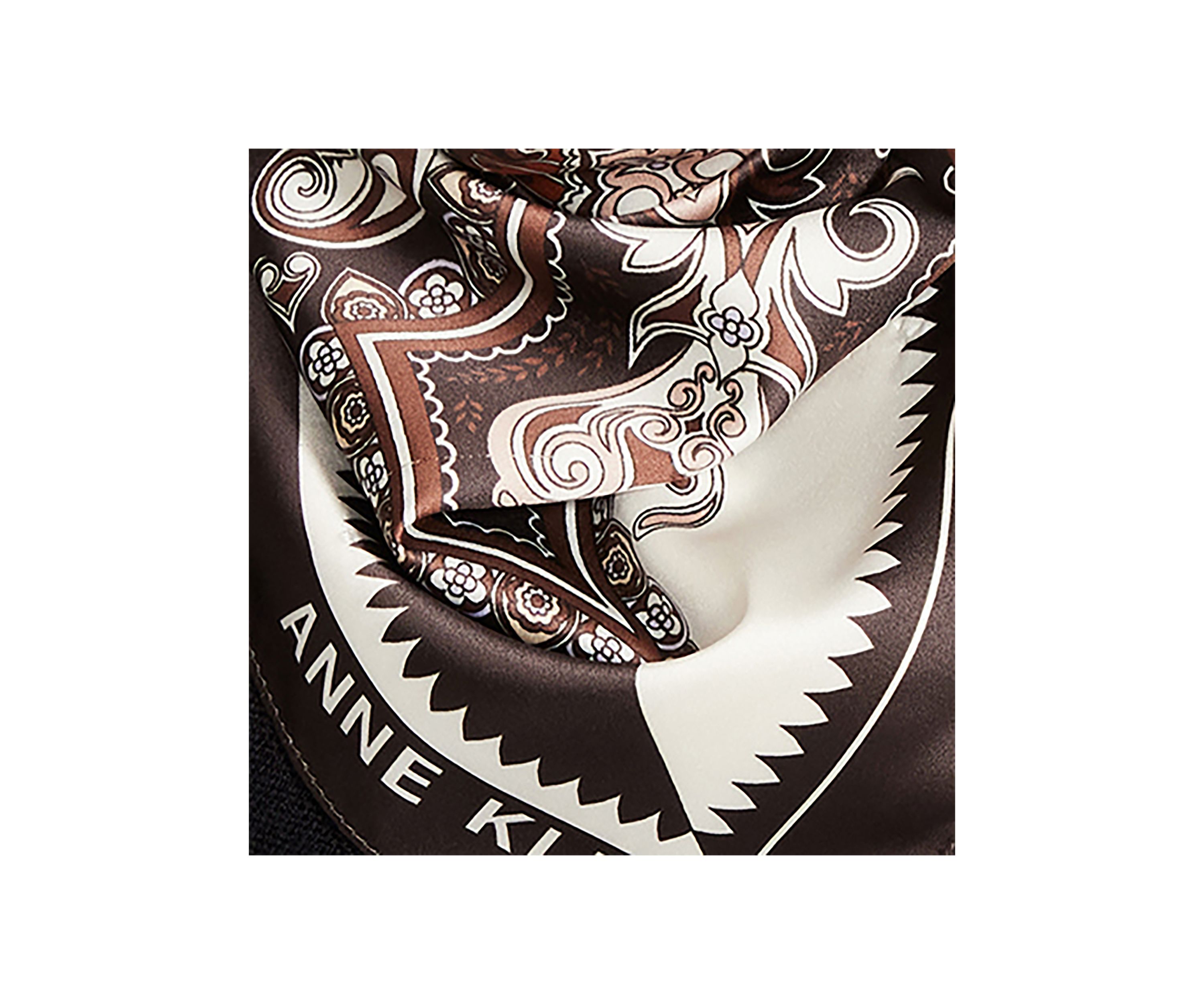 Mirror Paisley Square Scarf