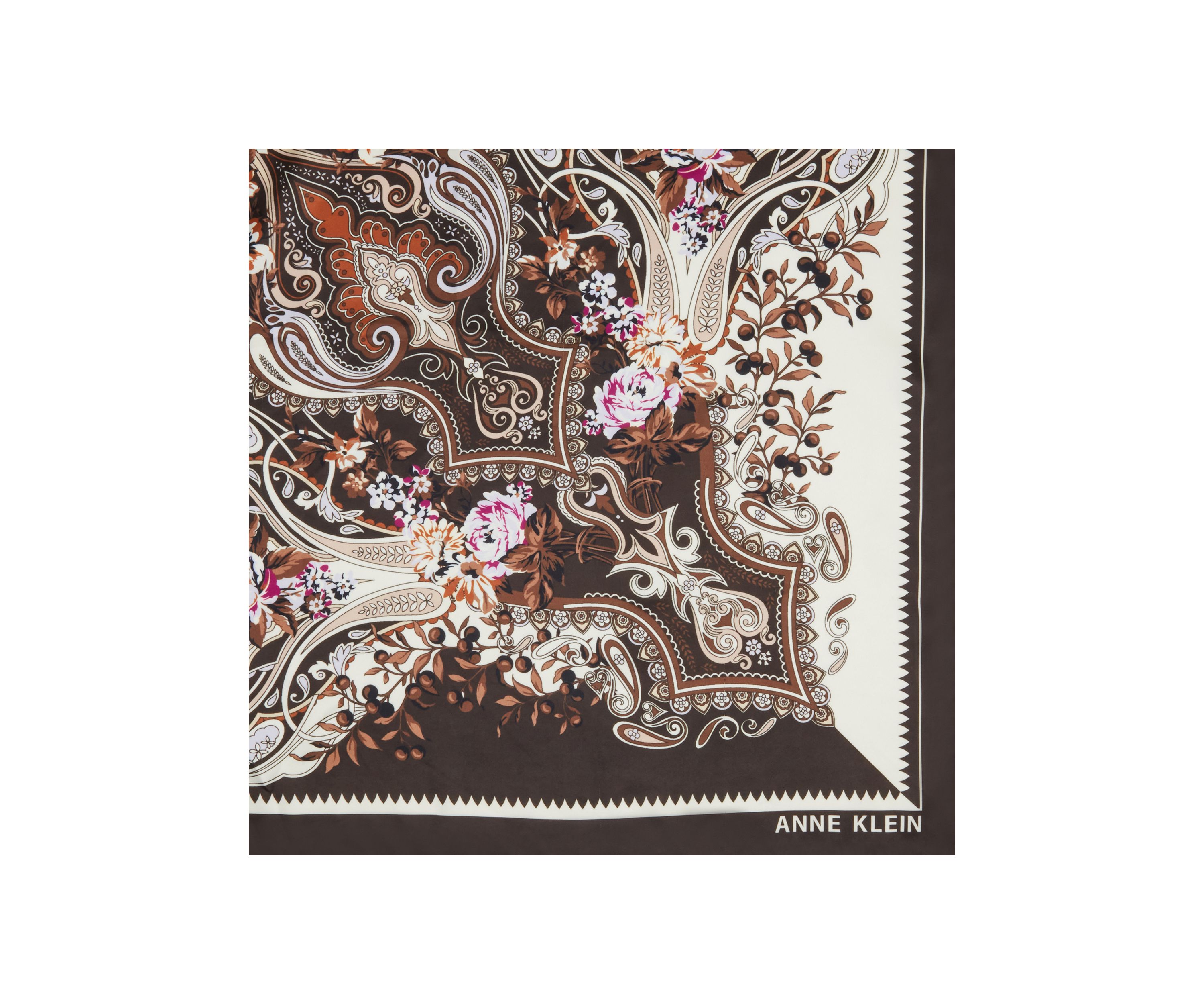 Mirror Paisley Square Scarf