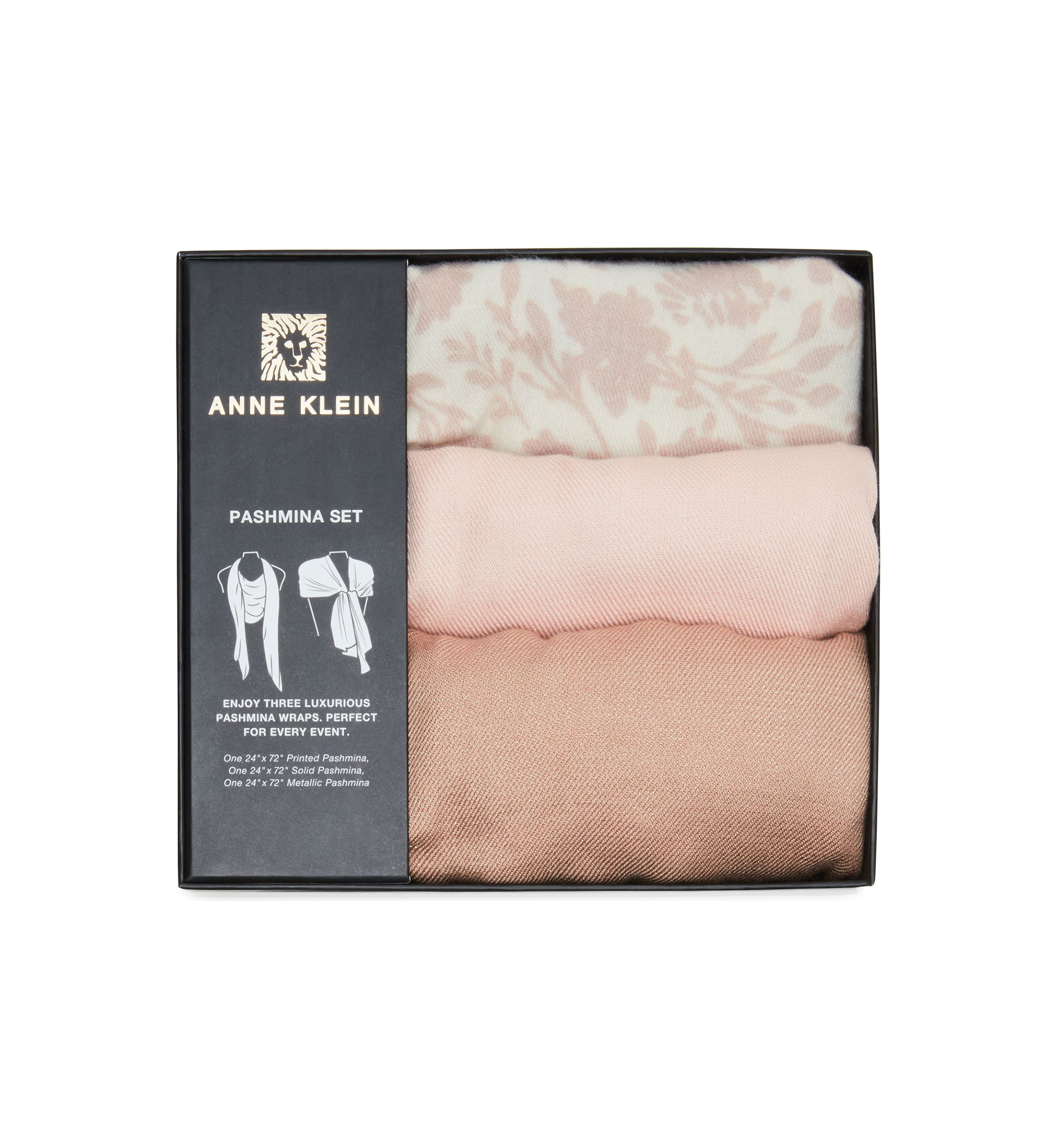 3-Piece Pashmina Gift Set 