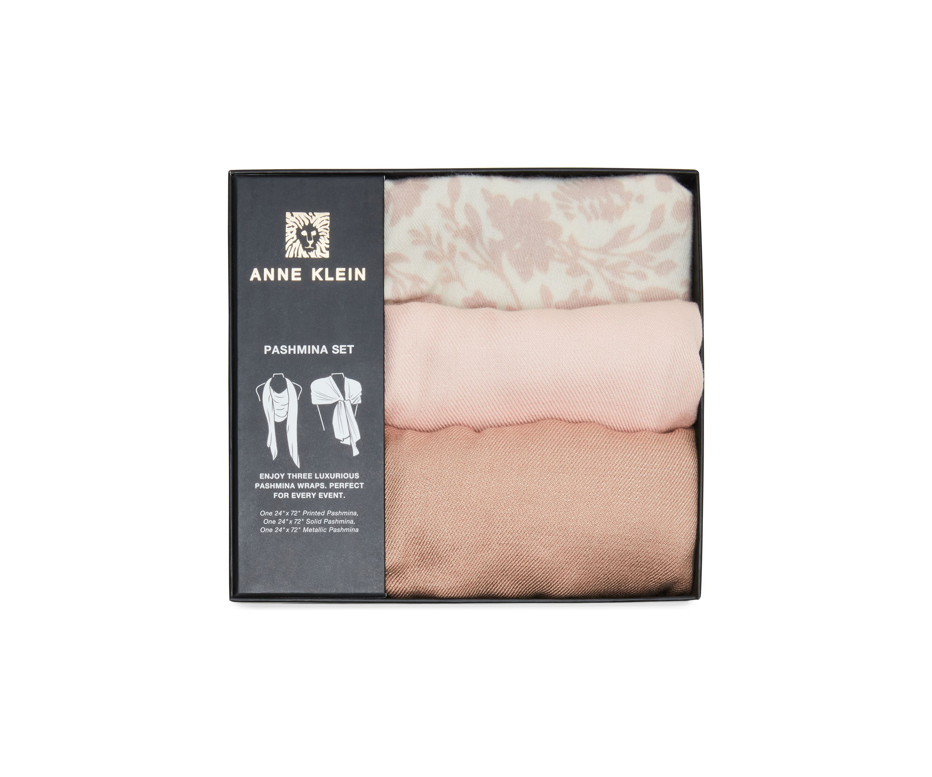 3-Piece Pashmina Gift Set 