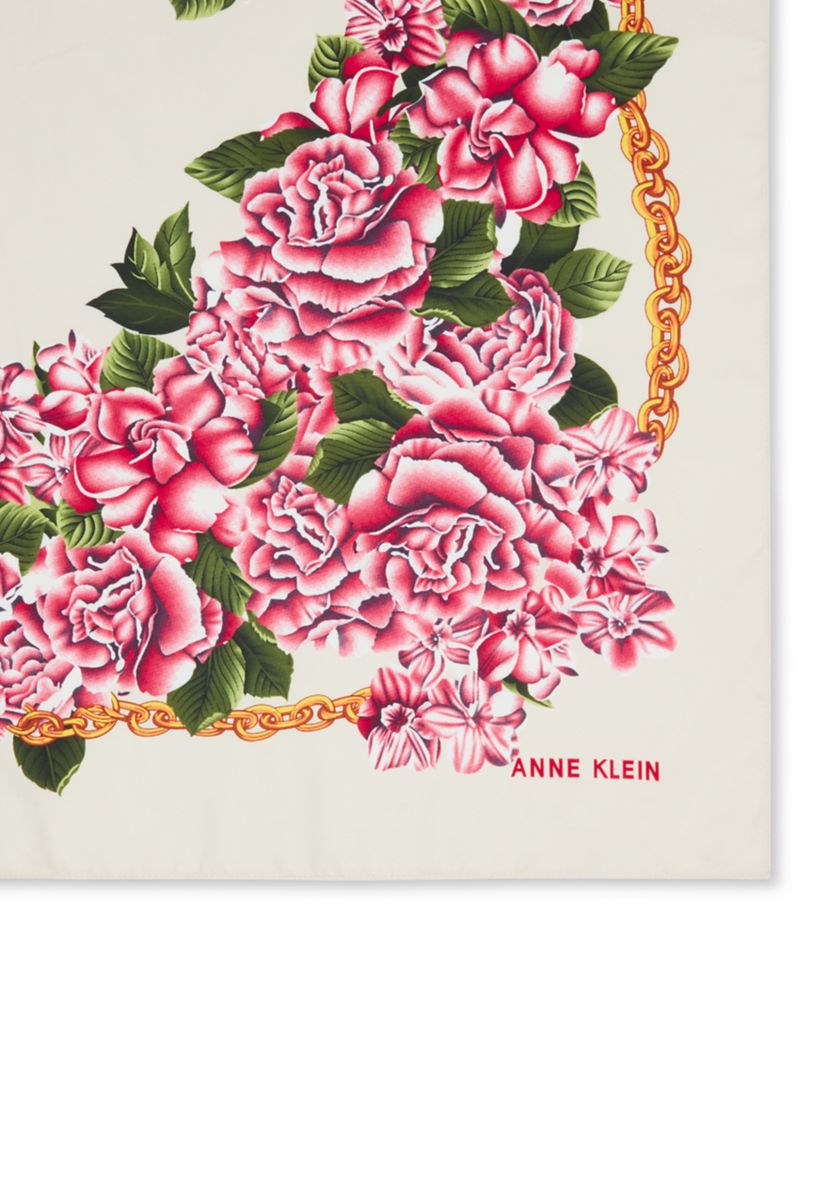 Verona Floral Square Scarf 