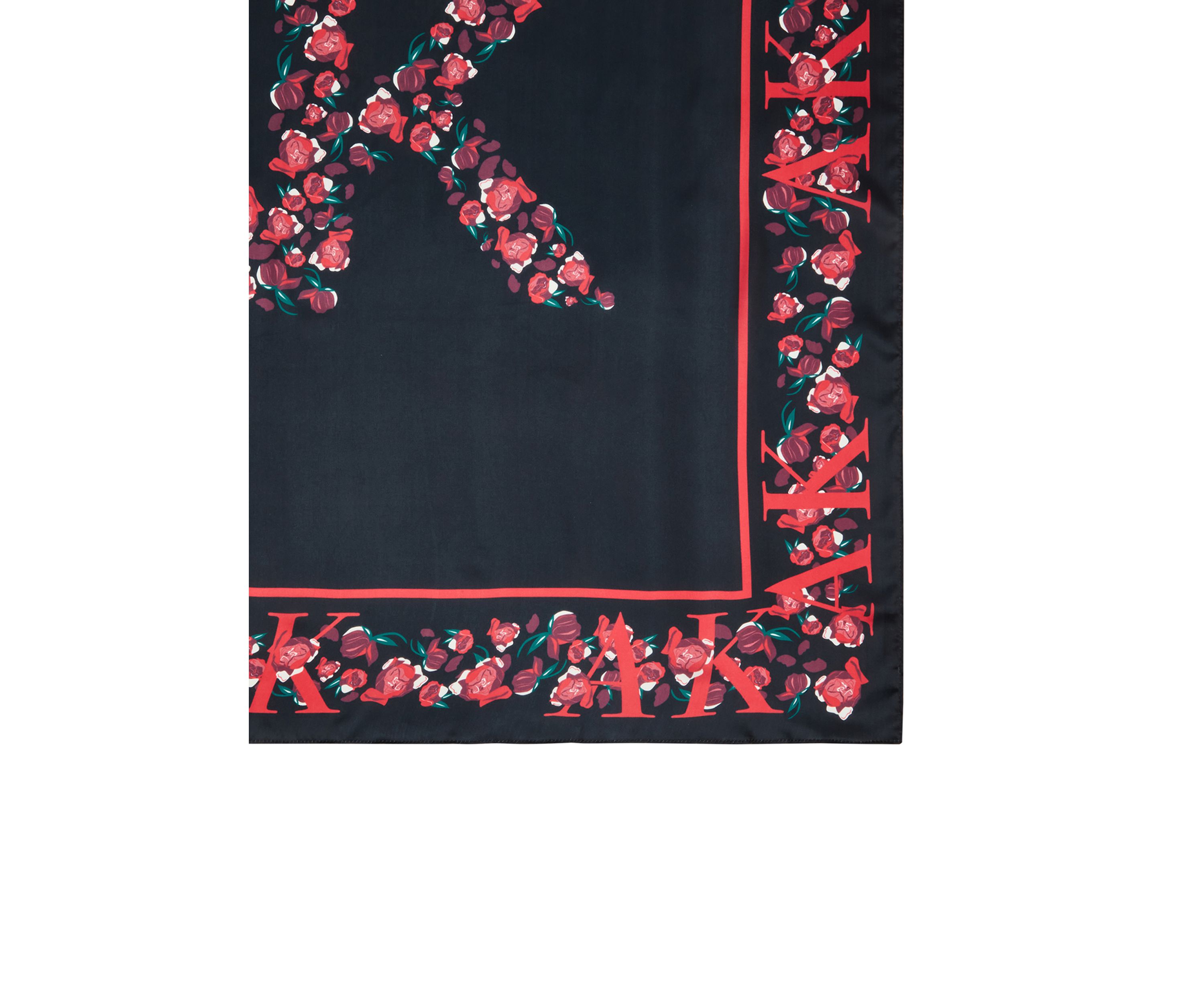 Floral Garden Square Scarf