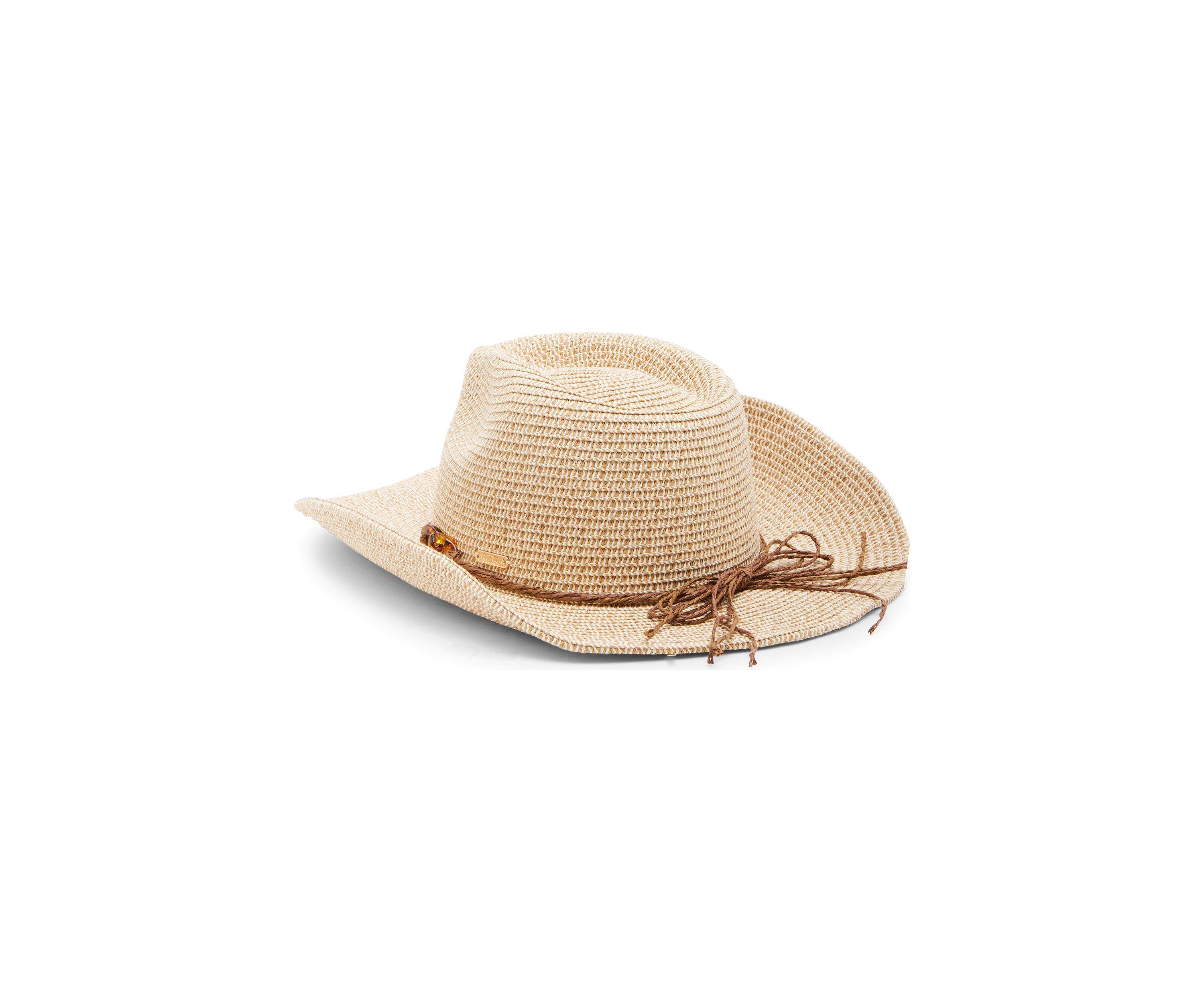 Tortoise Shell Western Hat