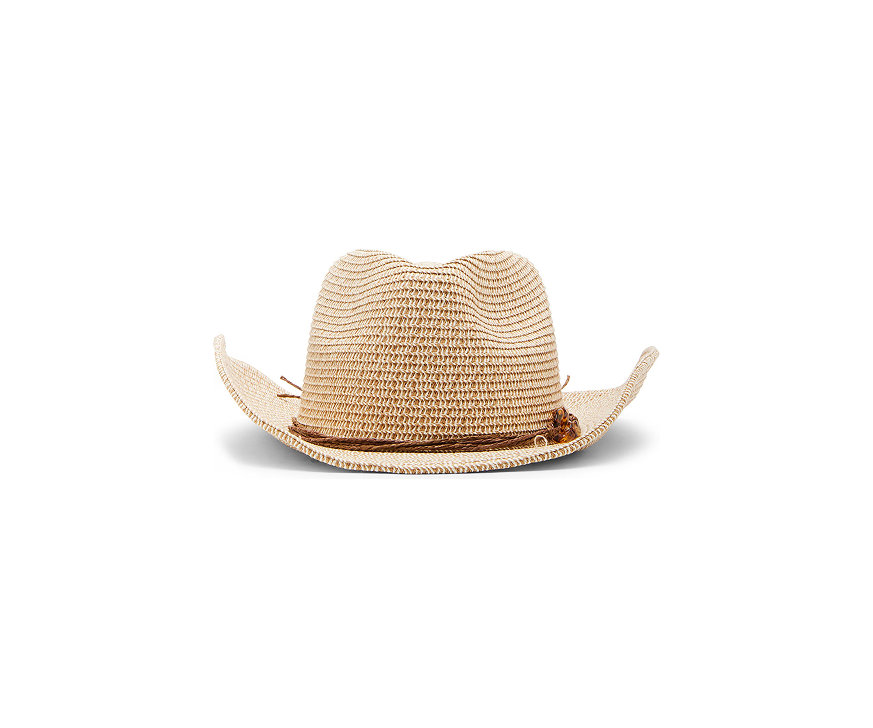 Tortoise Shell Western Hat