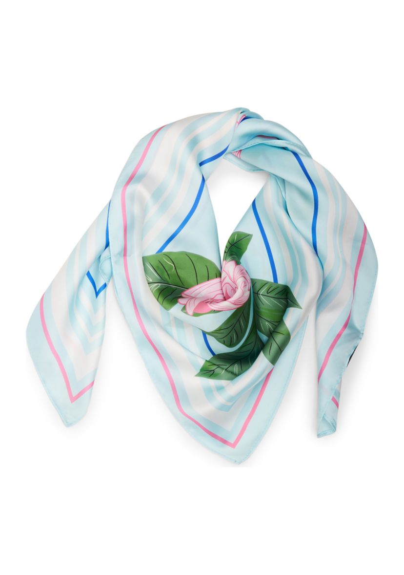 In Full Bloom Square Scarf