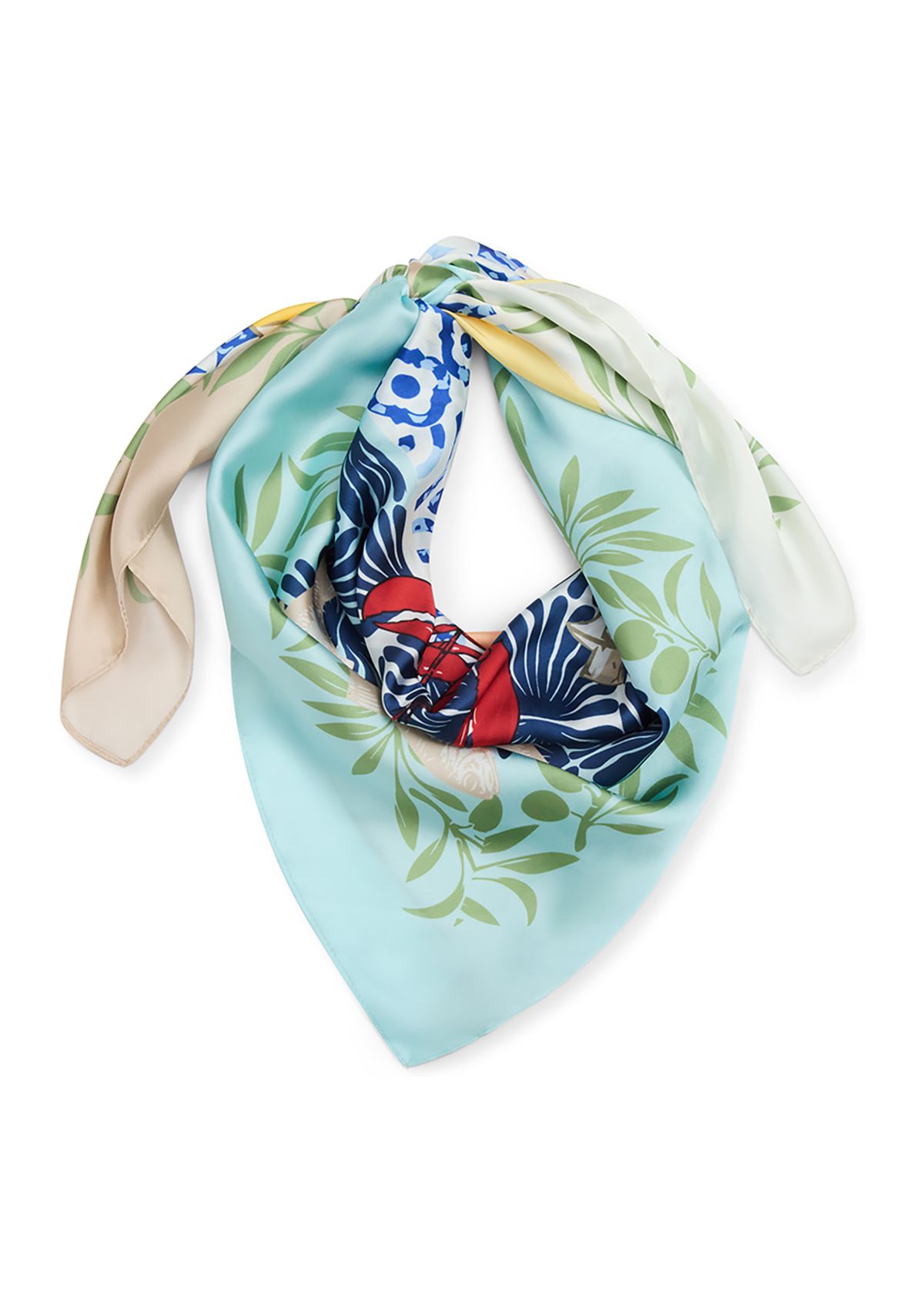Grecian Summer Square Scarf