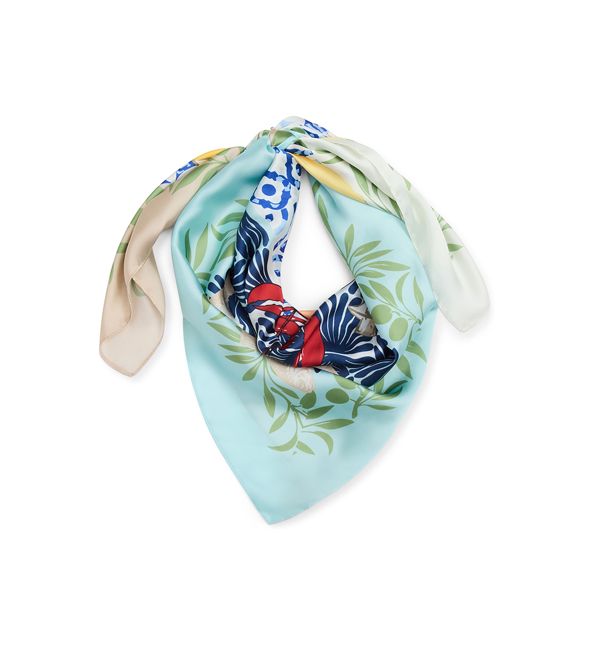 Grecian Summer Square Scarf