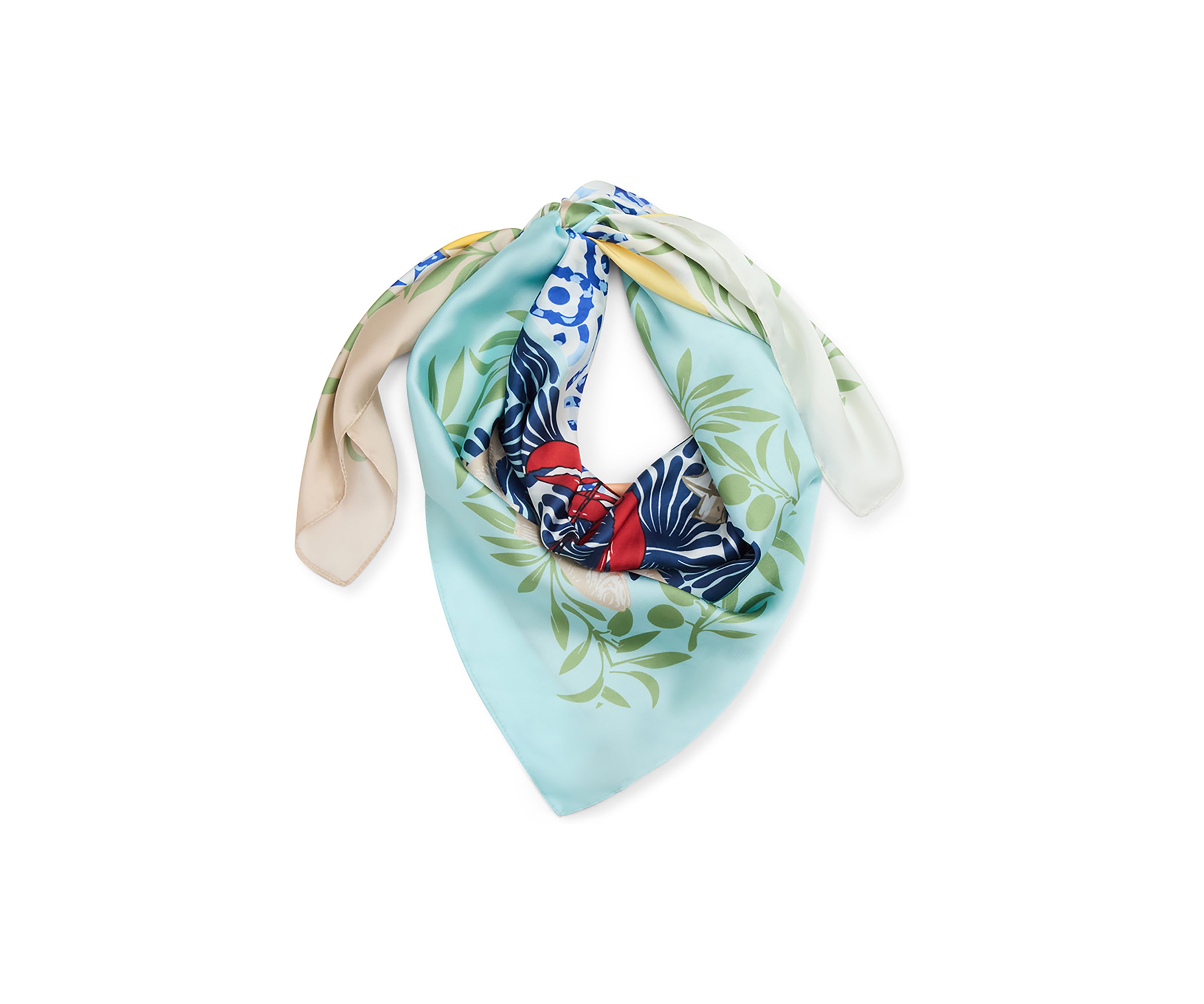 Grecian Summer Square Scarf