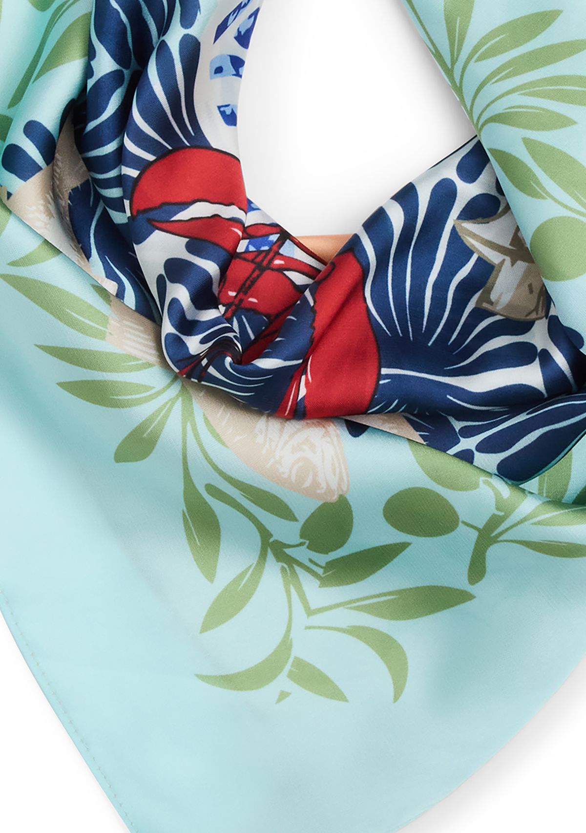 Grecian Summer Square Scarf