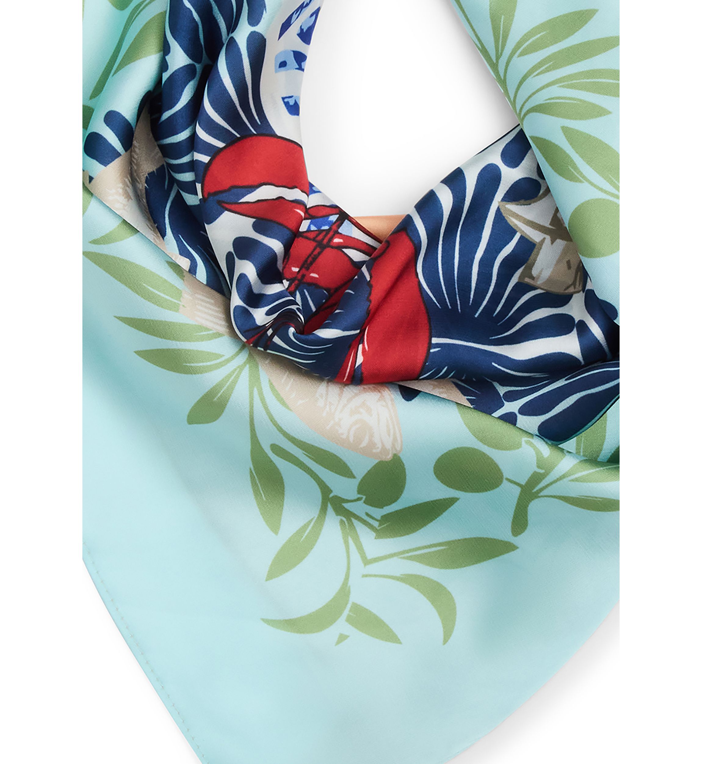 Grecian Summer Square Scarf