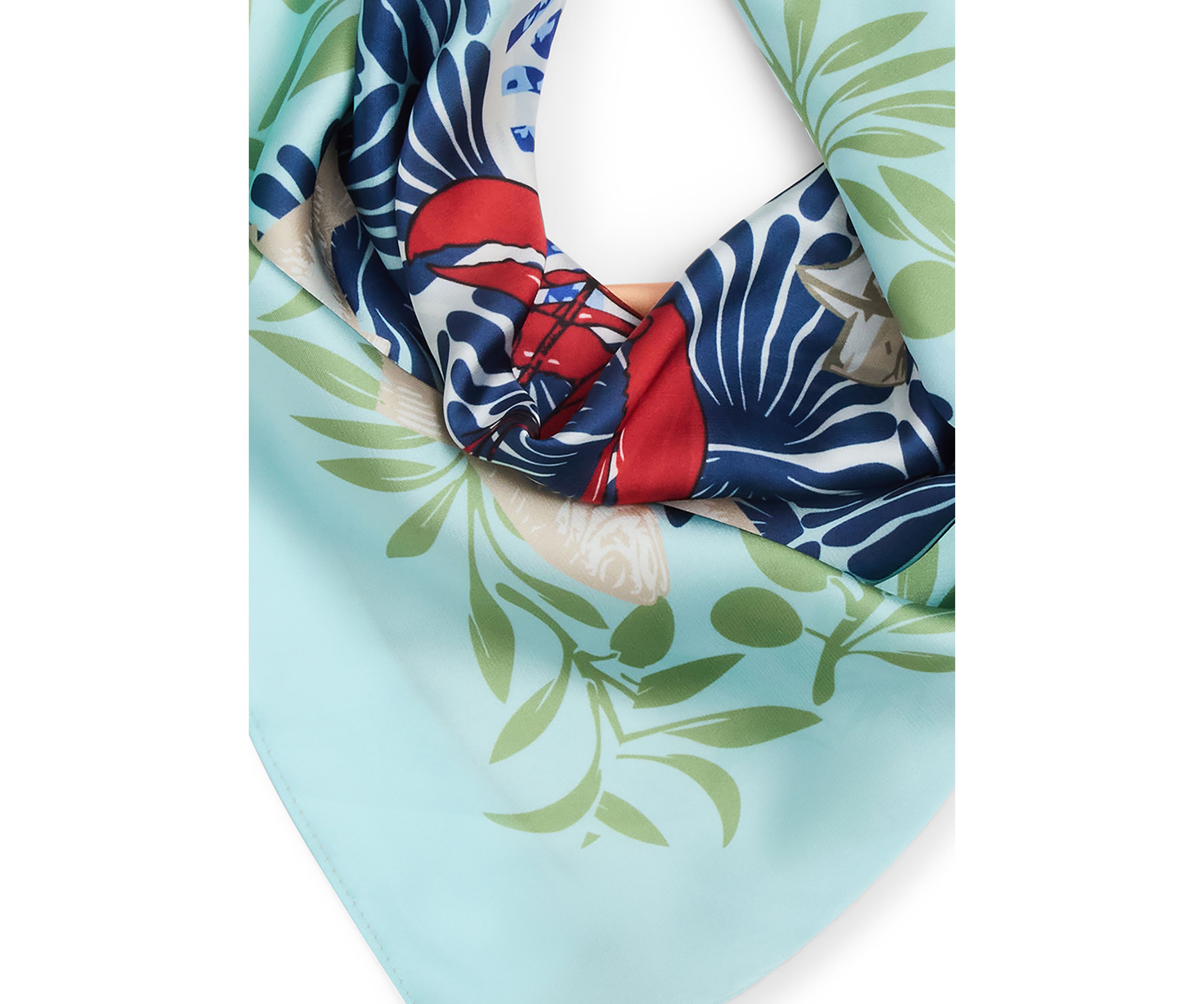Grecian Summer Square Scarf