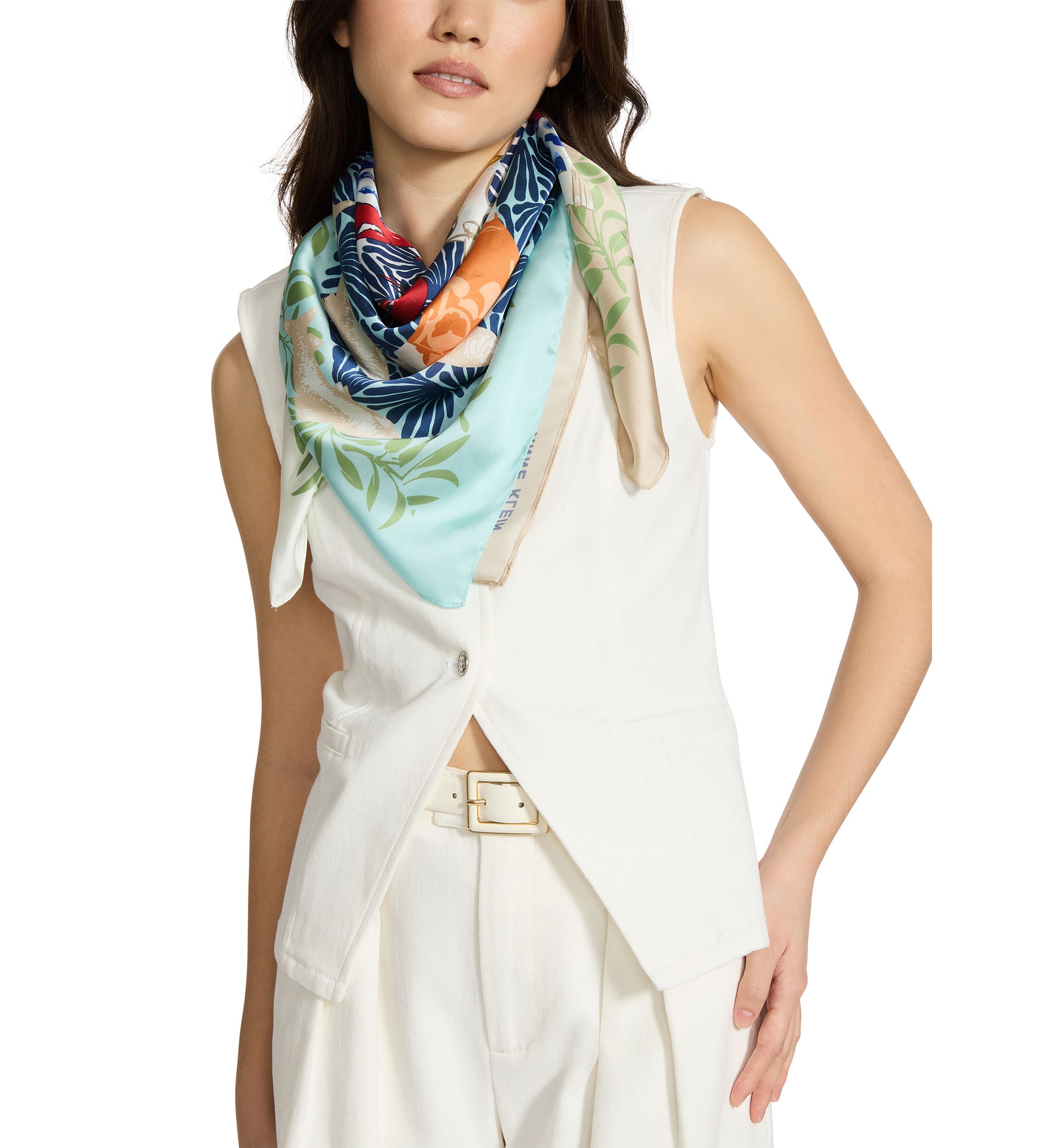 Grecian Summer Square Scarf
