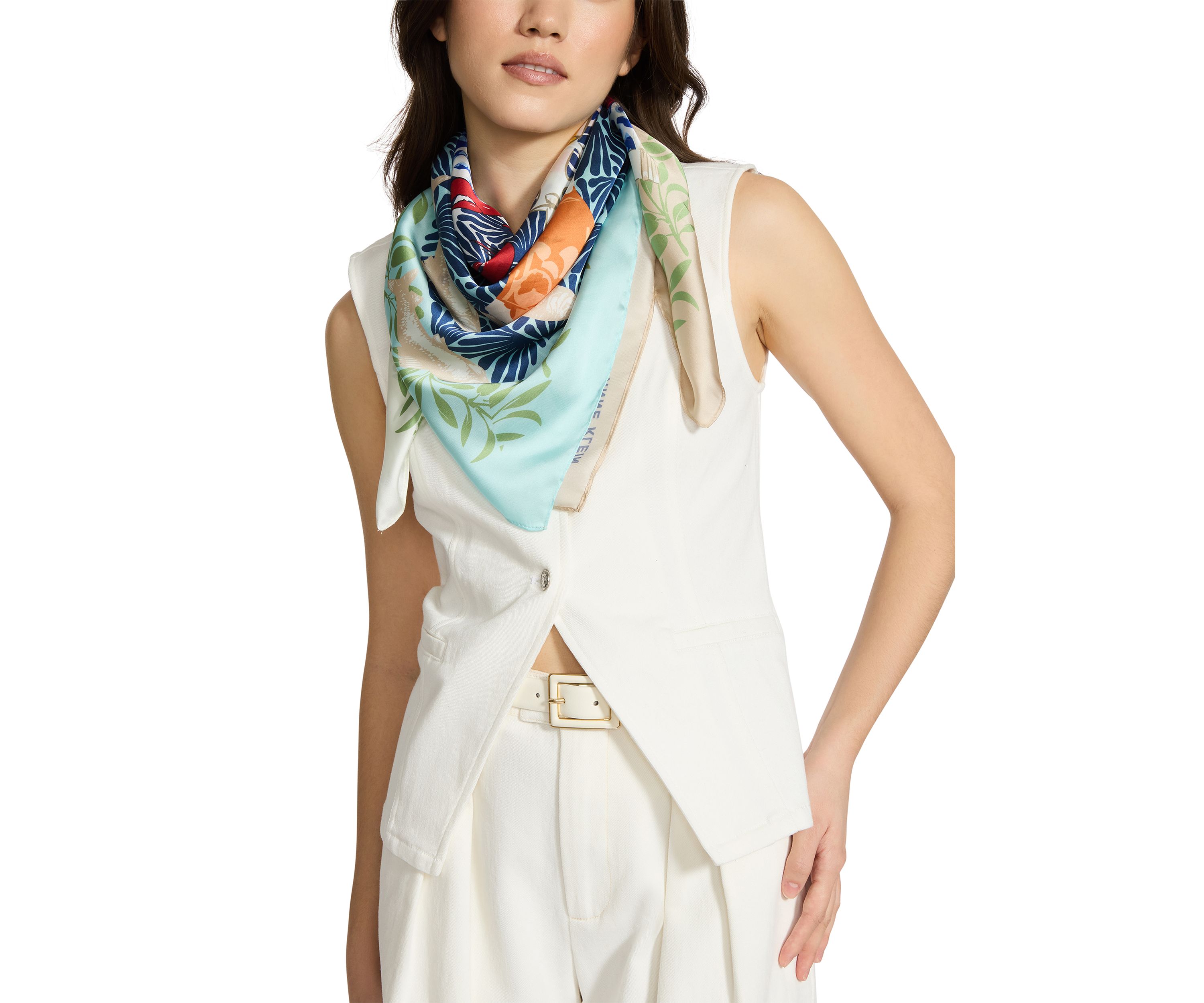 Grecian Summer Square Scarf