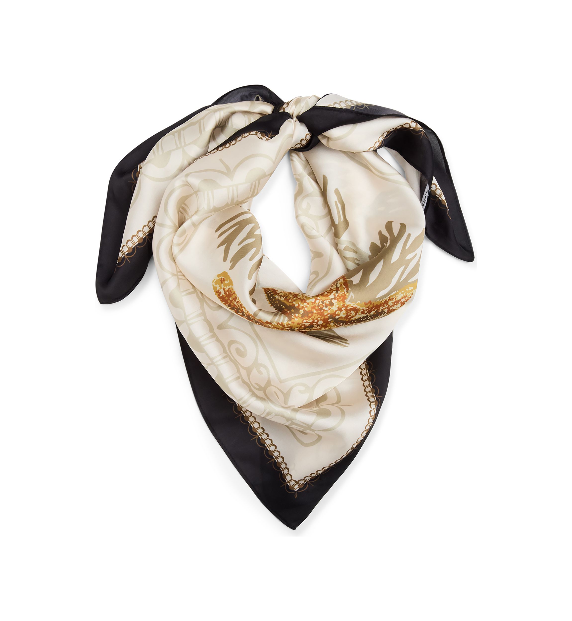 Mosaic Tile Starfish Square Scarf
