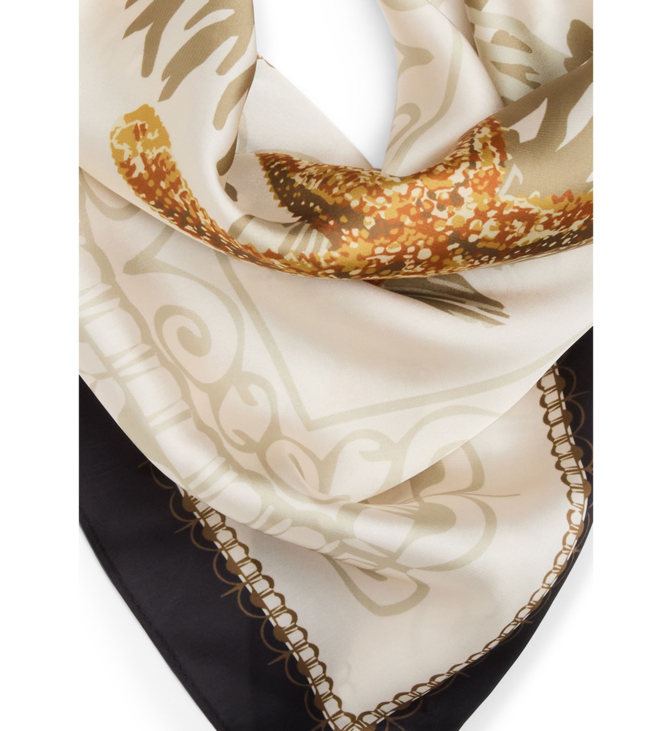 Mosaic Tile Starfish Square Scarf