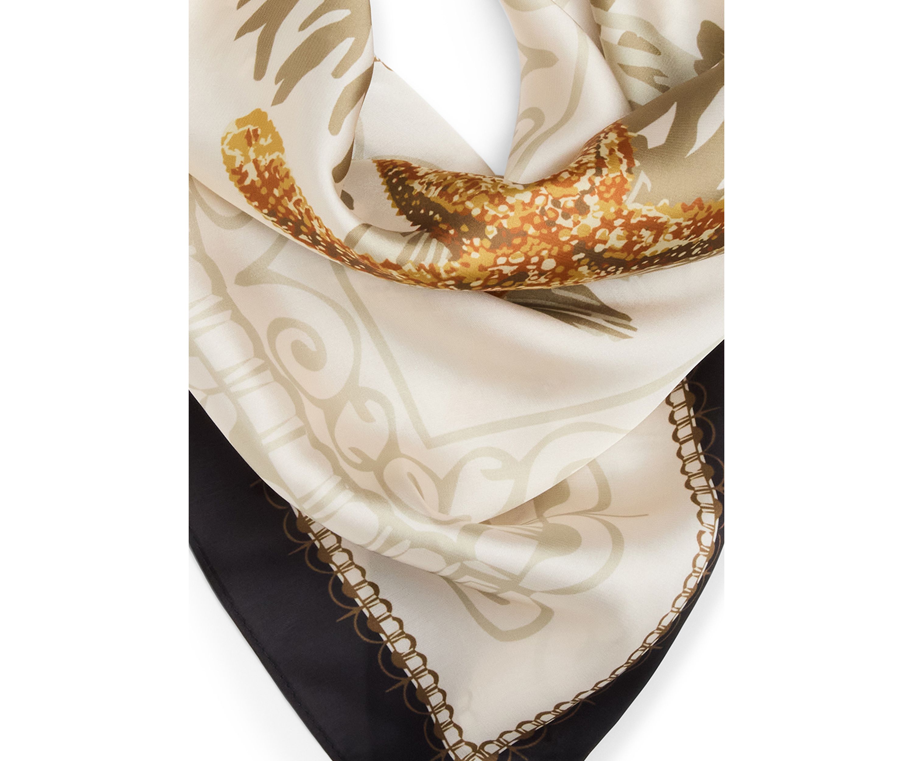Mosaic Tile Starfish Square Scarf