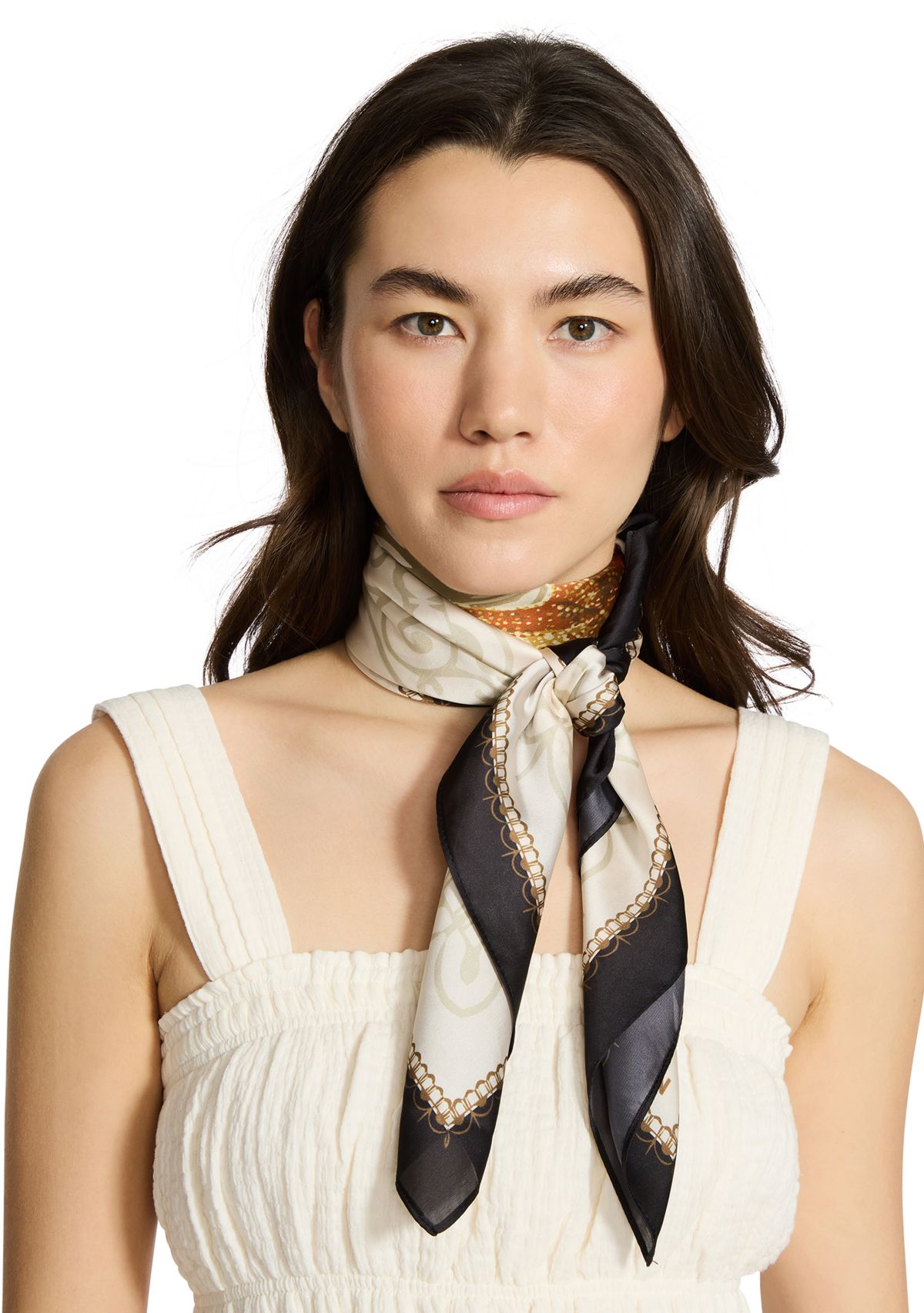 Mosaic Tile Starfish Square Scarf