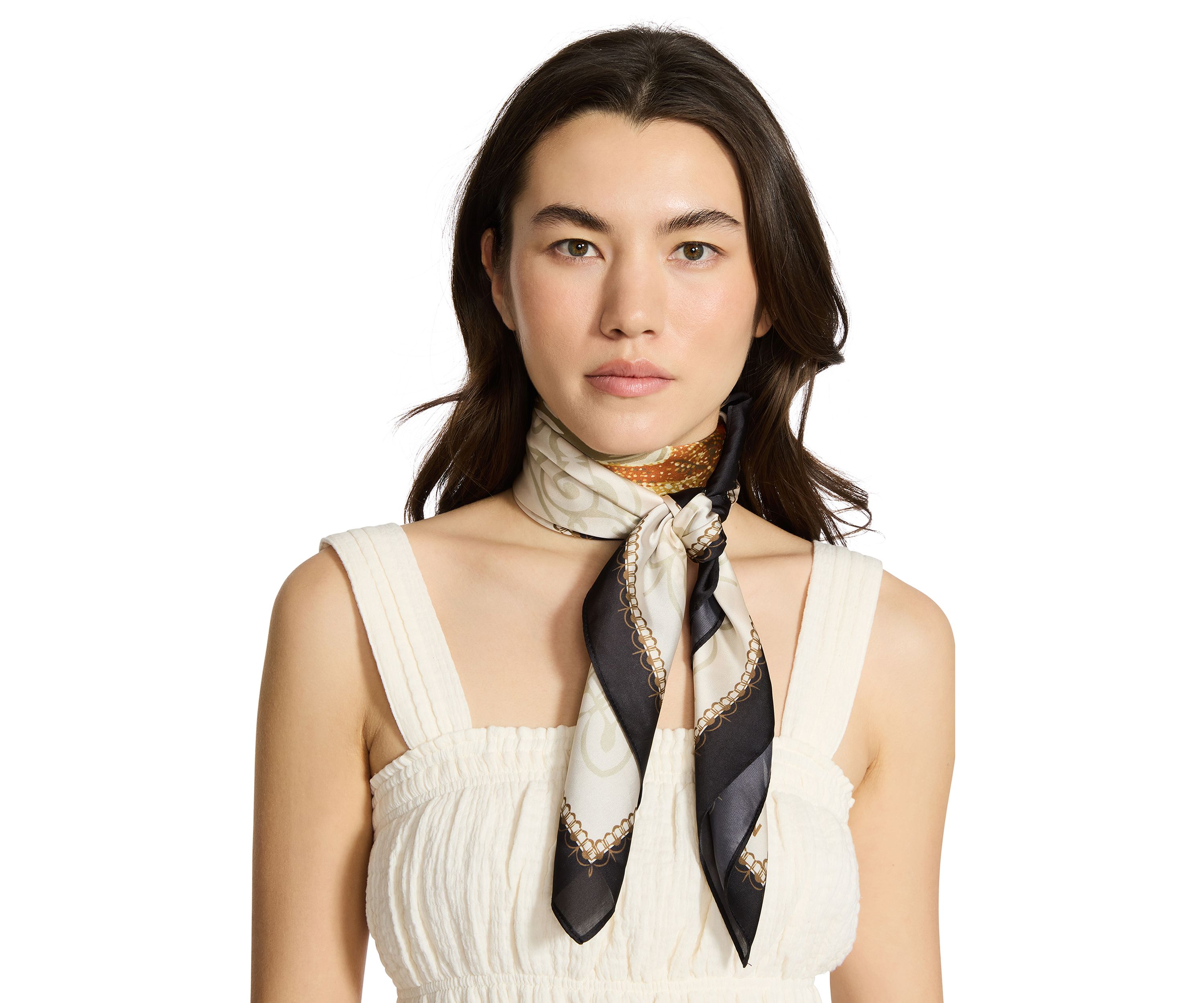 Mosaic Tile Starfish Square Scarf
