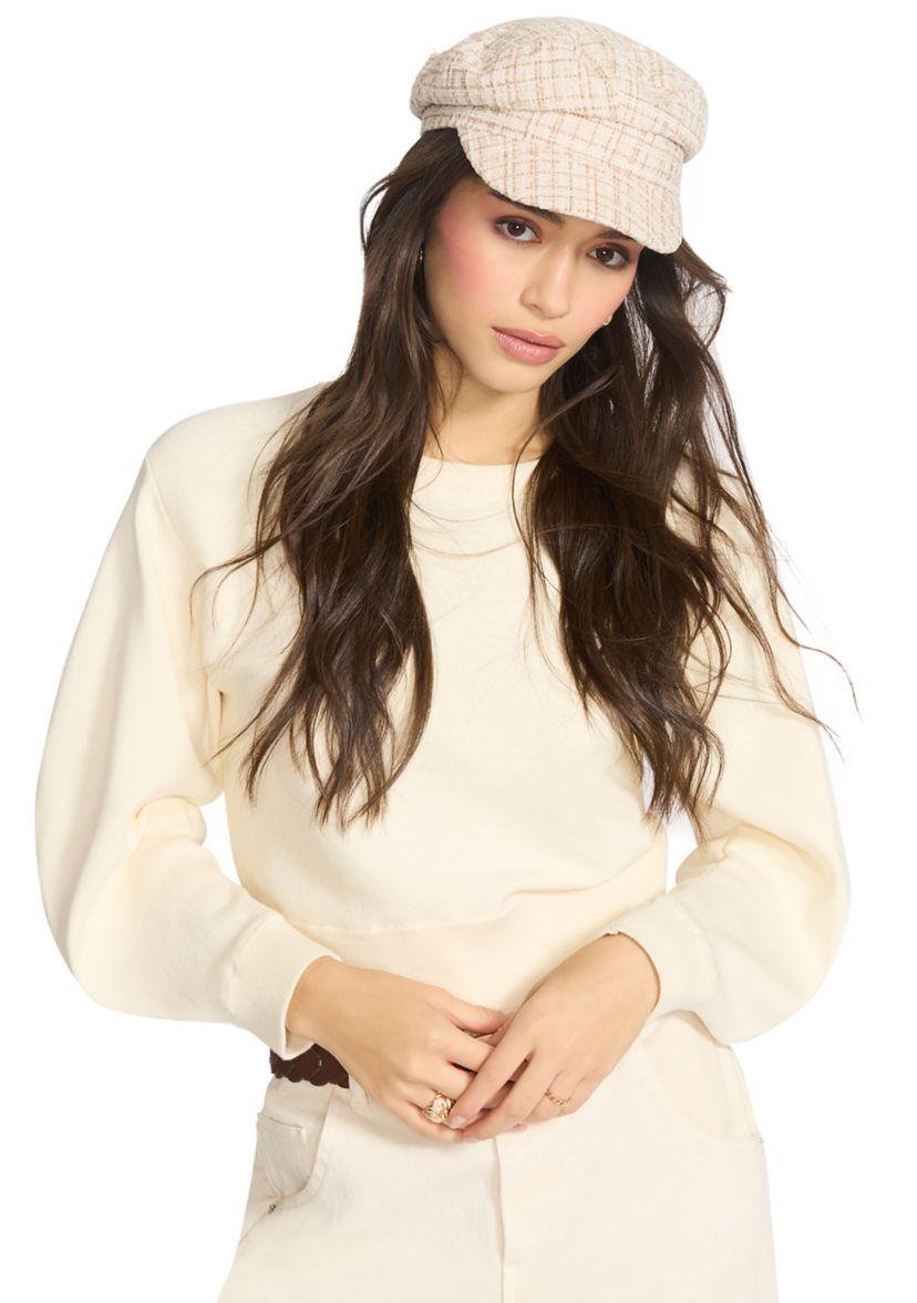 Posh Tweed Cabby Hat