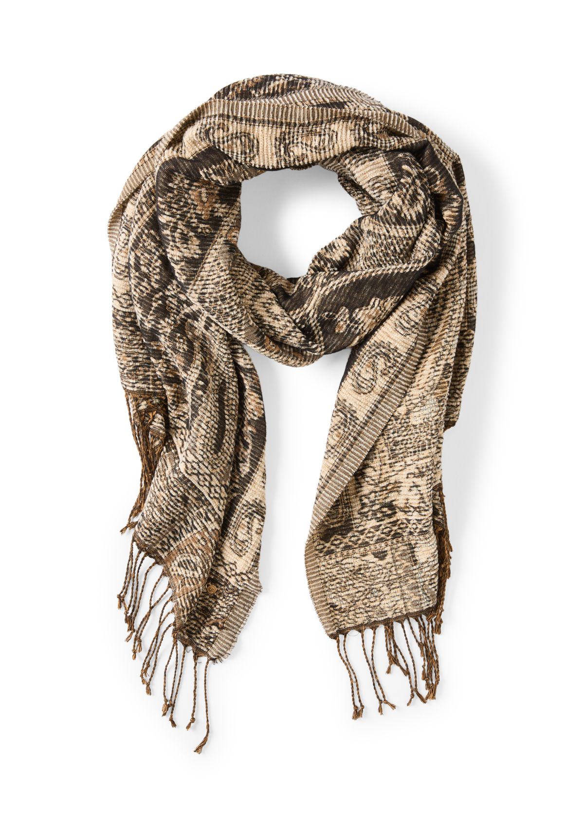 Paisley Woodland Scarf