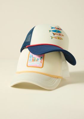 Sewing Down South x Crown & Ivyâ¢ Watercolor Printed Trucker Hat