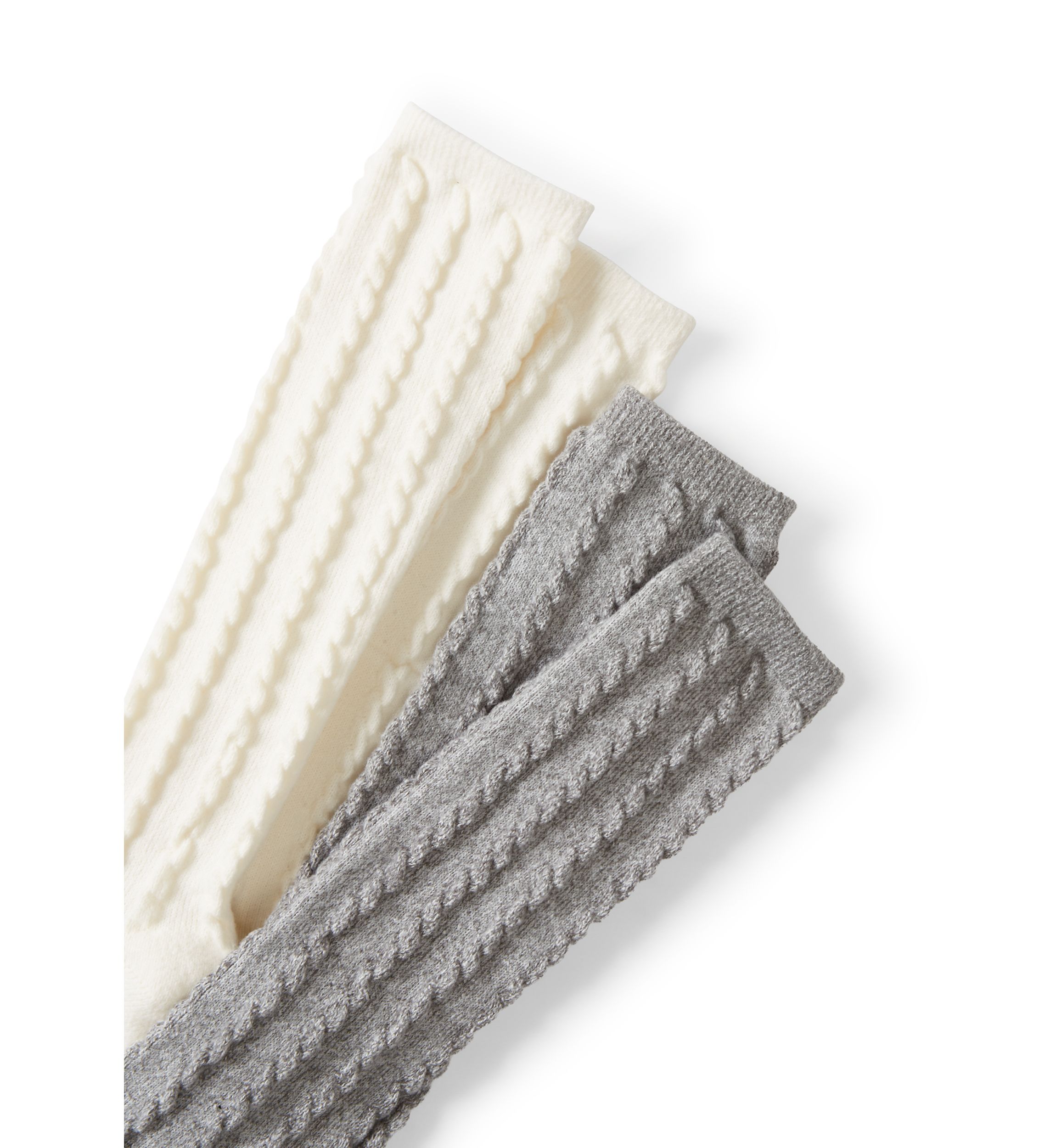 Texture Slouch Crew Socks - 2-Pack