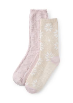 Cuddl Duds Women's Chunky Boot Crew Socks, 9 - 11