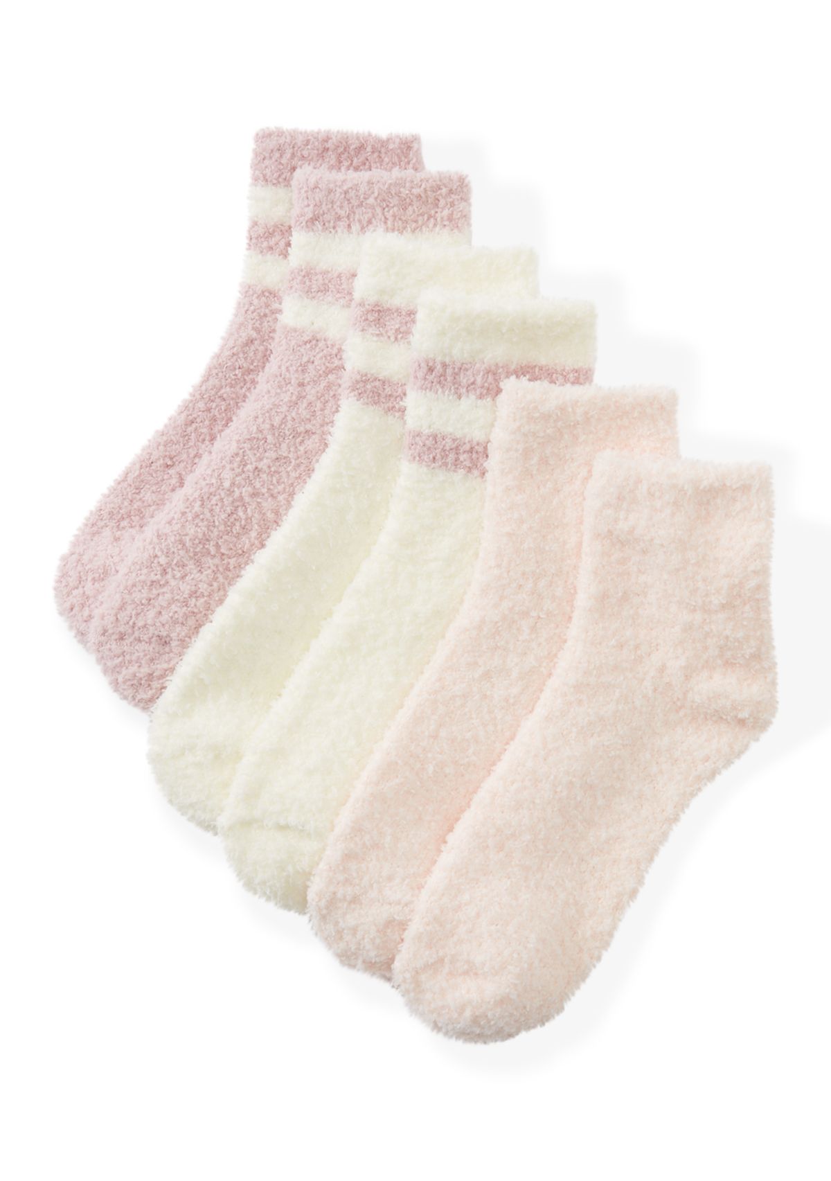 Cuddl Duds® Women's Anklet Socks 3-Pair Pack | Belk