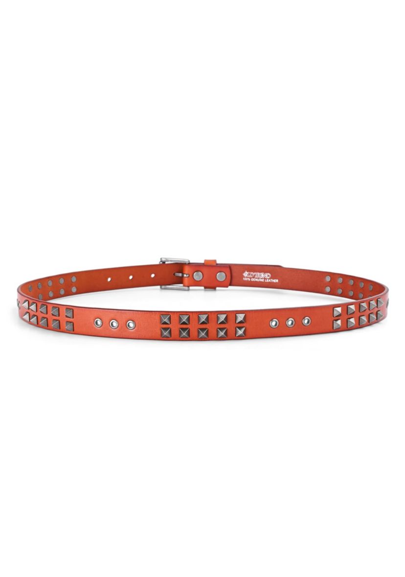 Stud Leather Belt