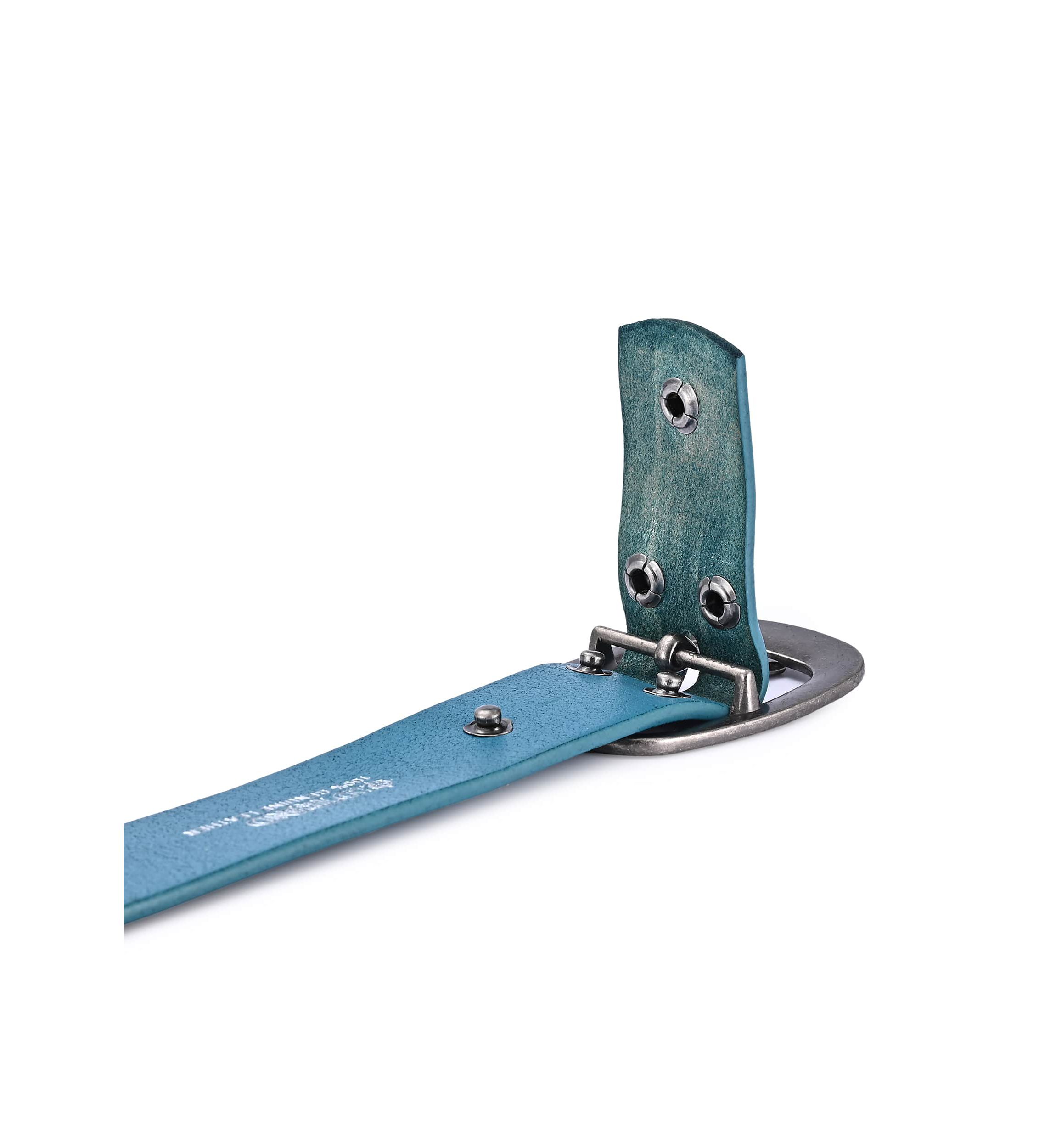 Blooming Crocus Leather Belt