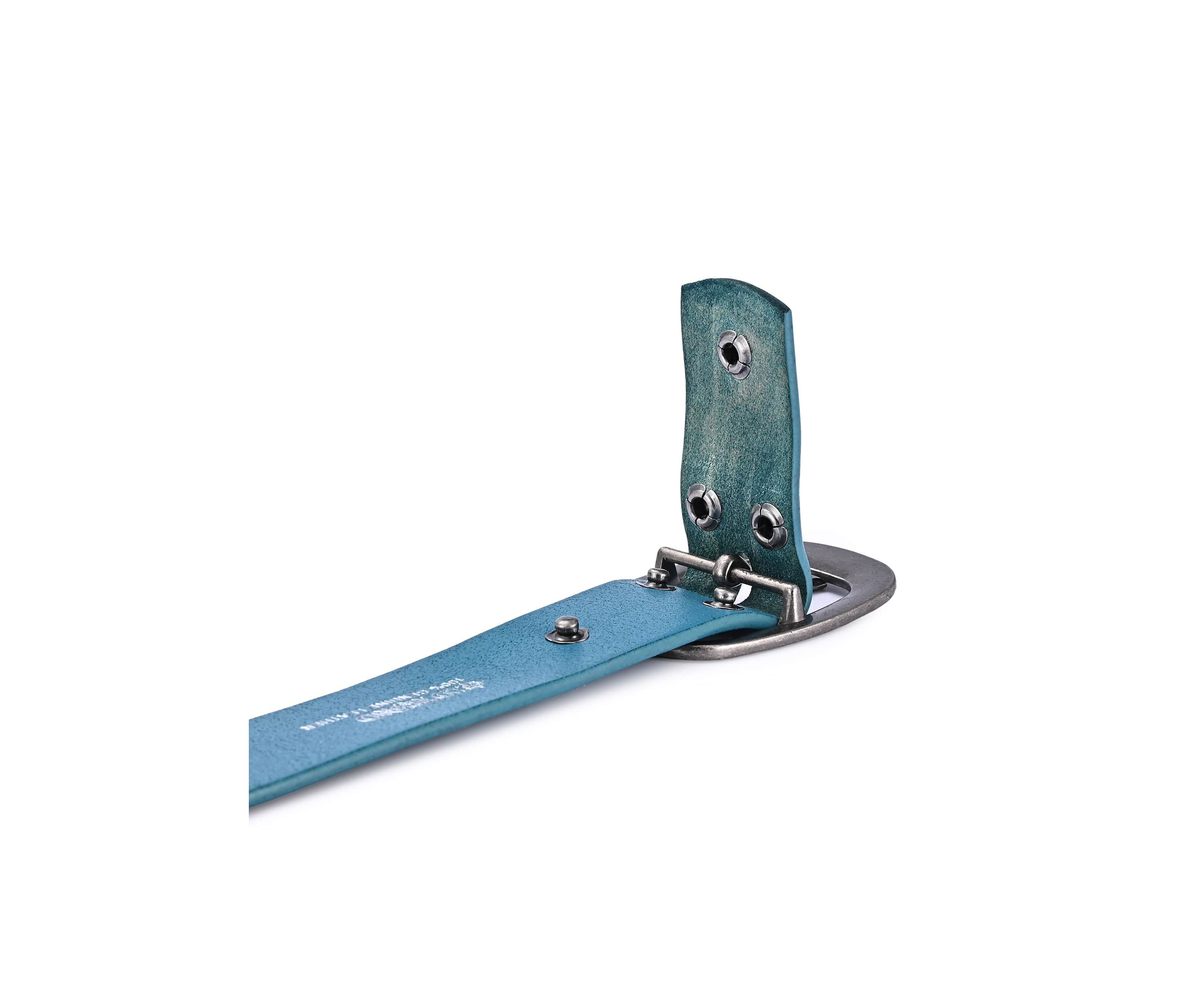 Blooming Crocus Leather Belt