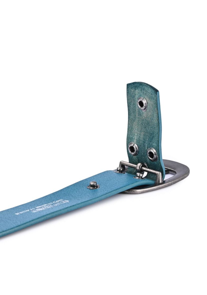 Blooming Crocus Leather Belt