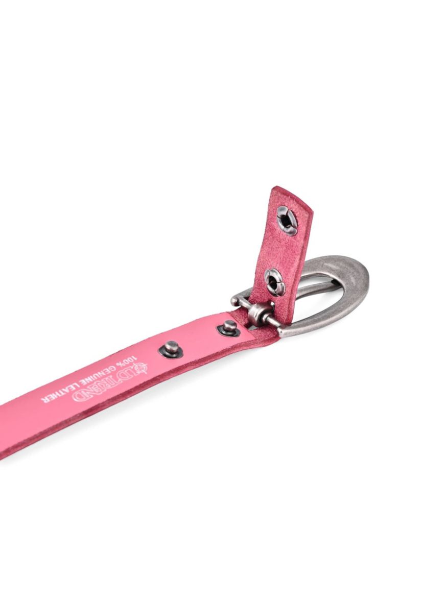 Rosa Flourish Leather Belt