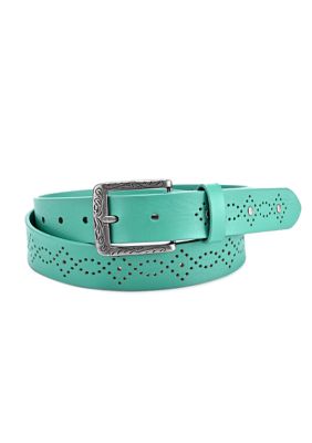Old Trend Women's Daisy Blossom Leather Belt