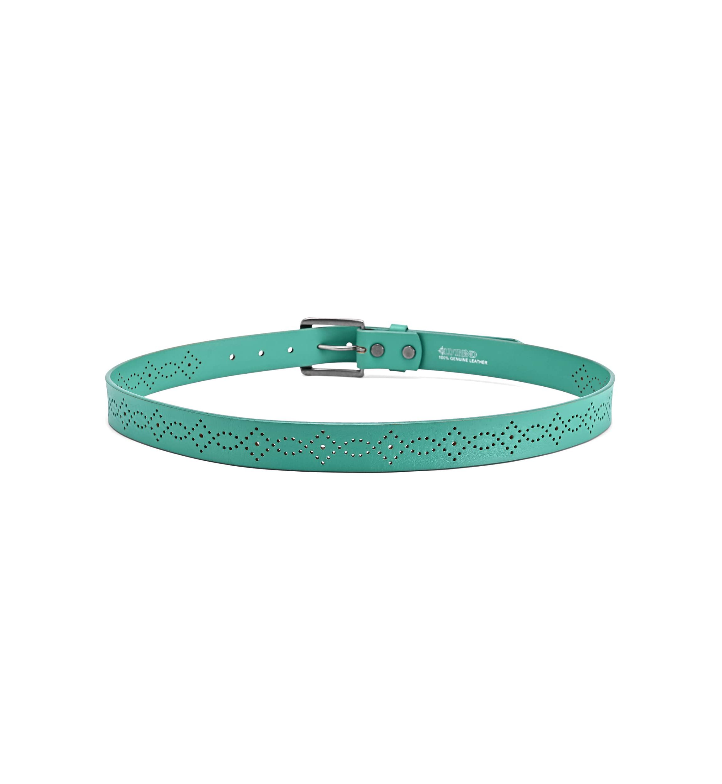 Daisy Blossom Leather Belt