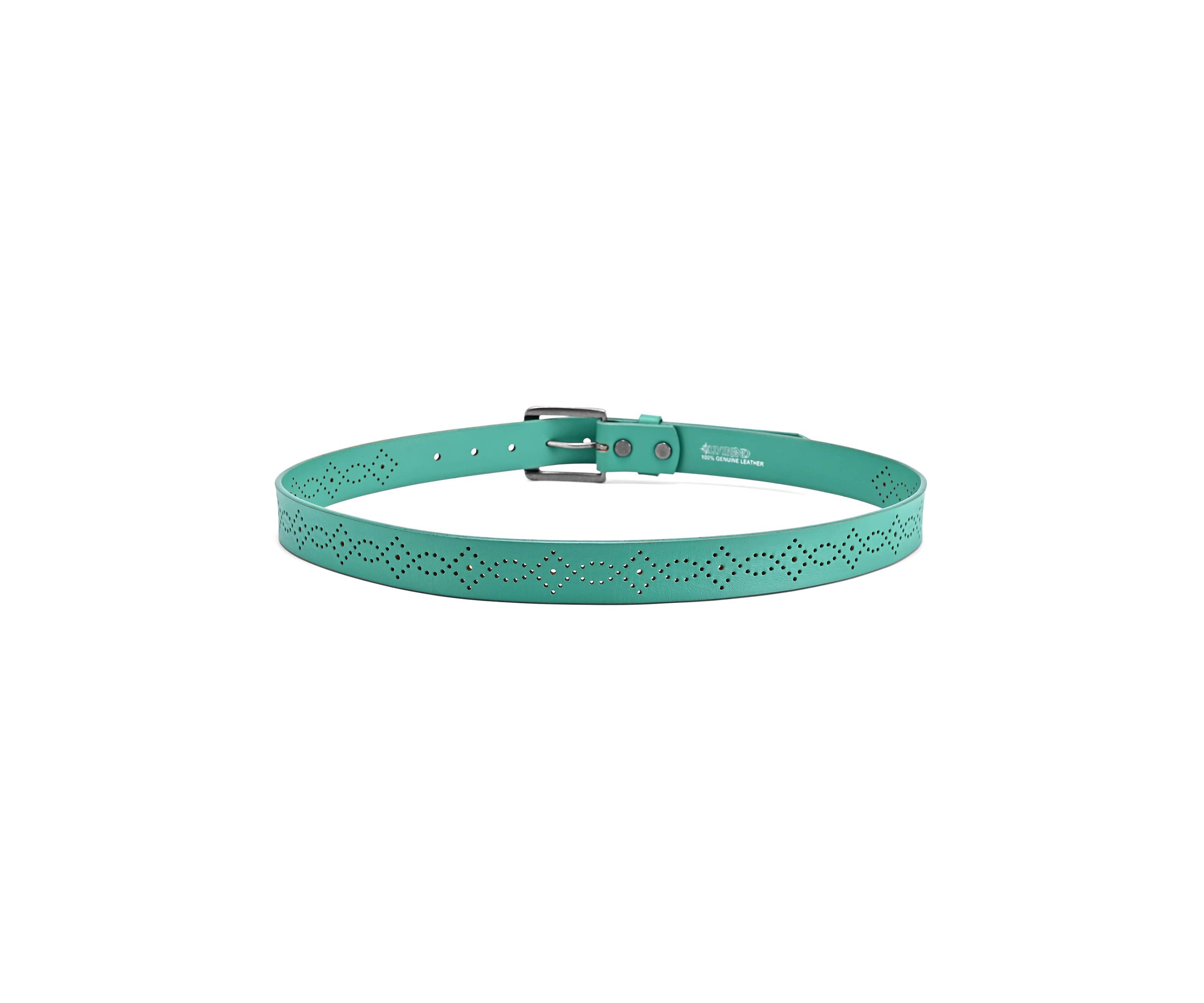 Daisy Blossom Leather Belt