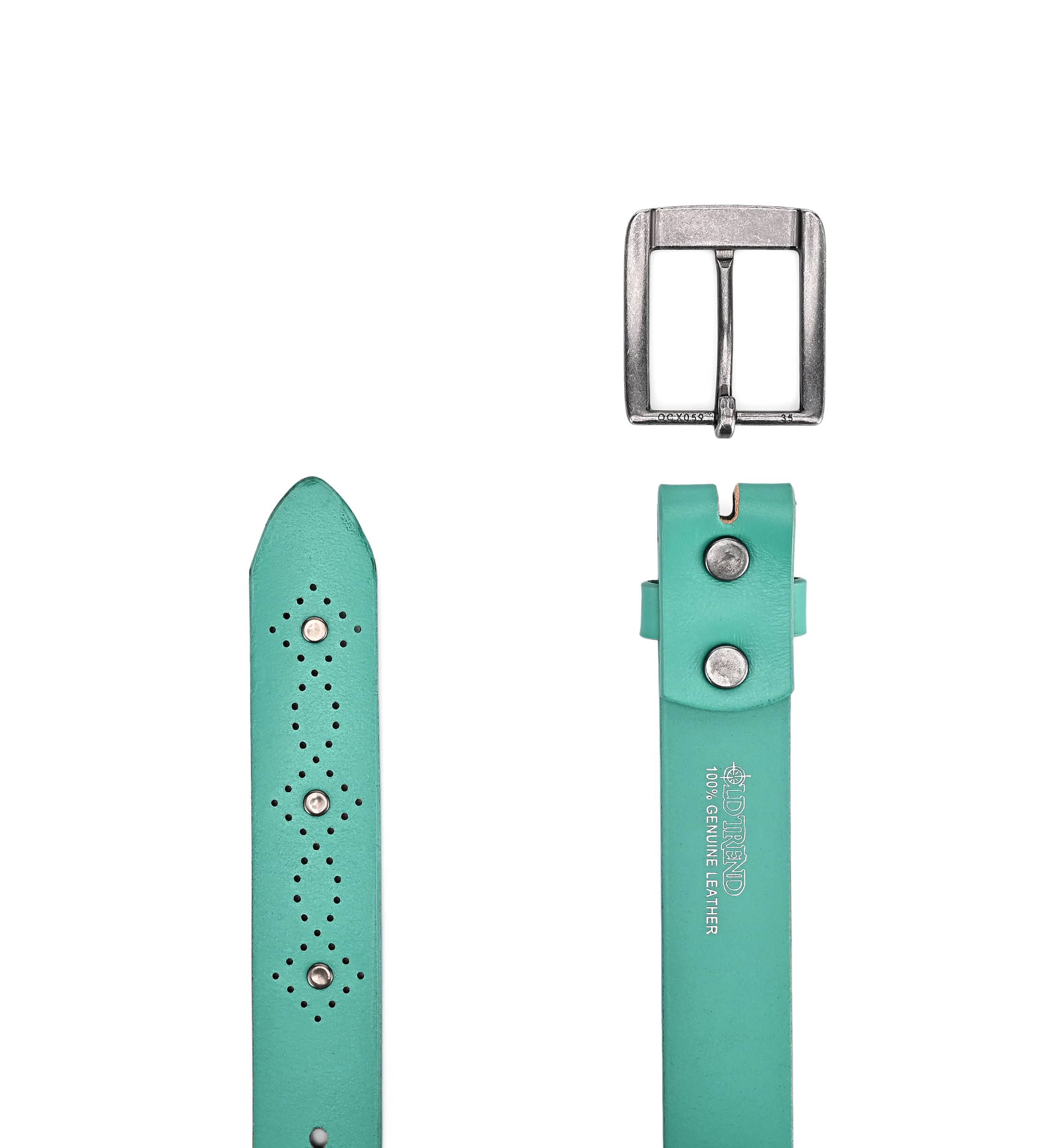 Daisy Blossom Leather Belt