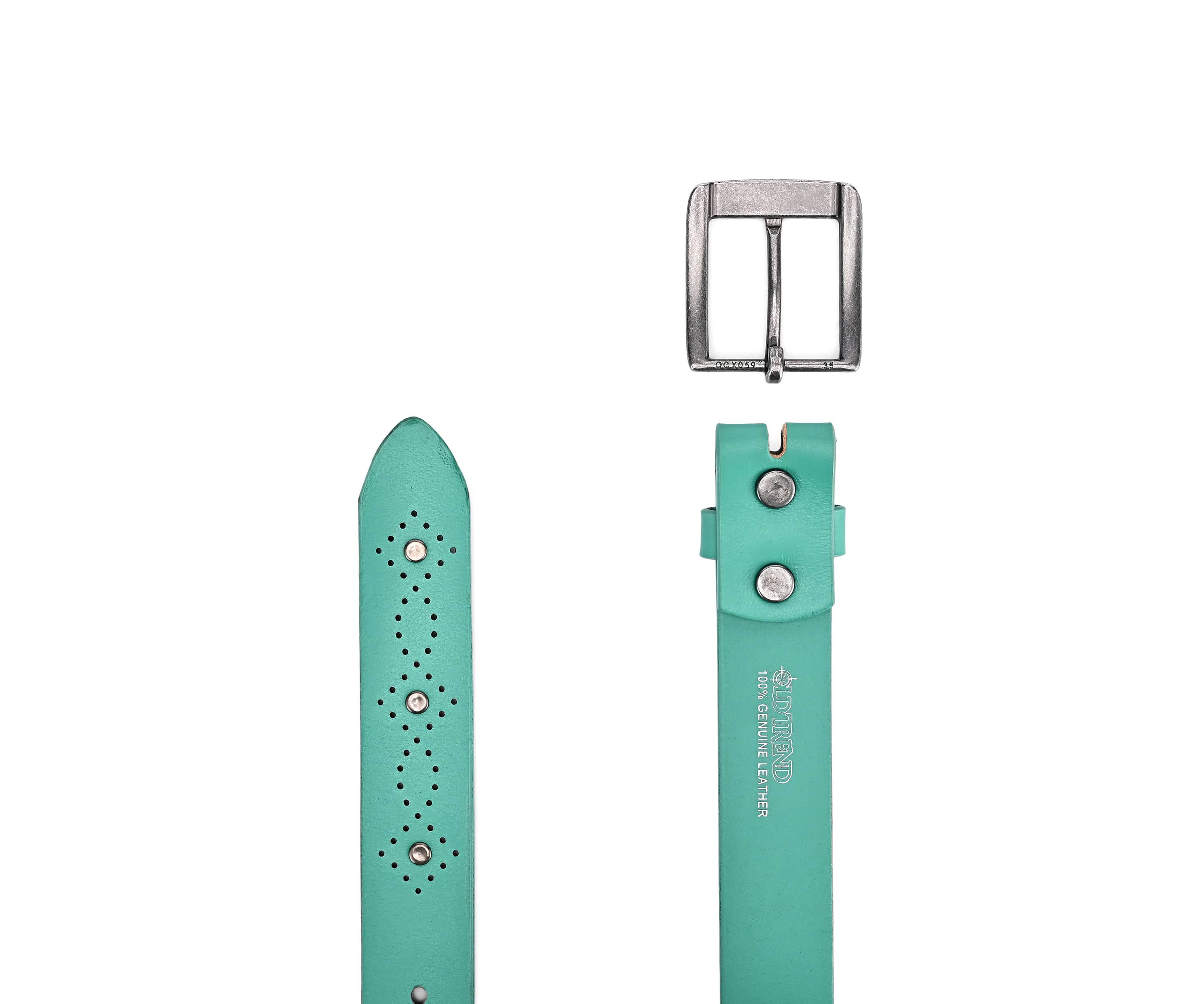 Daisy Blossom Leather Belt