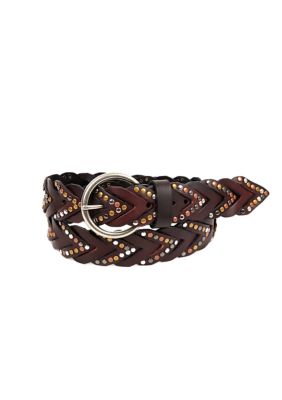 Old Trend Women's Barracuda Leather Belt, Small