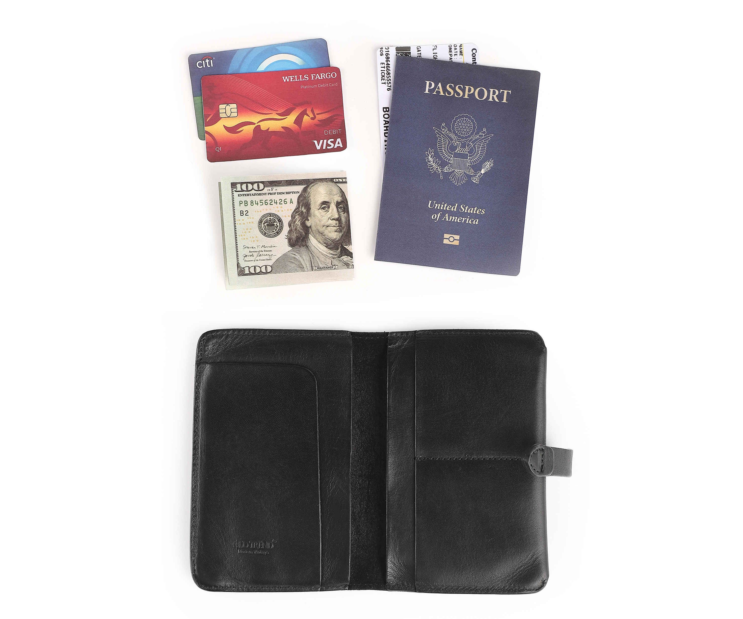 Leeds Bifold Passport & Card Holder