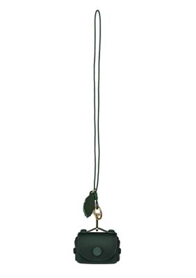 Old Trend Satch Mini Handcrafted Leather Charm, Green
