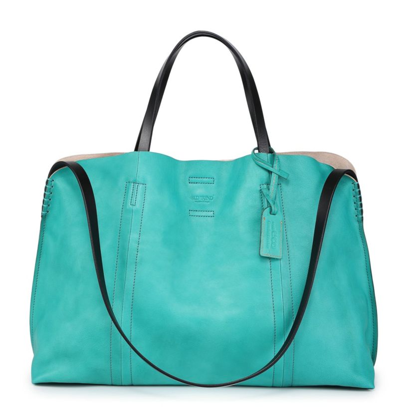 Forest Island Leather Tote