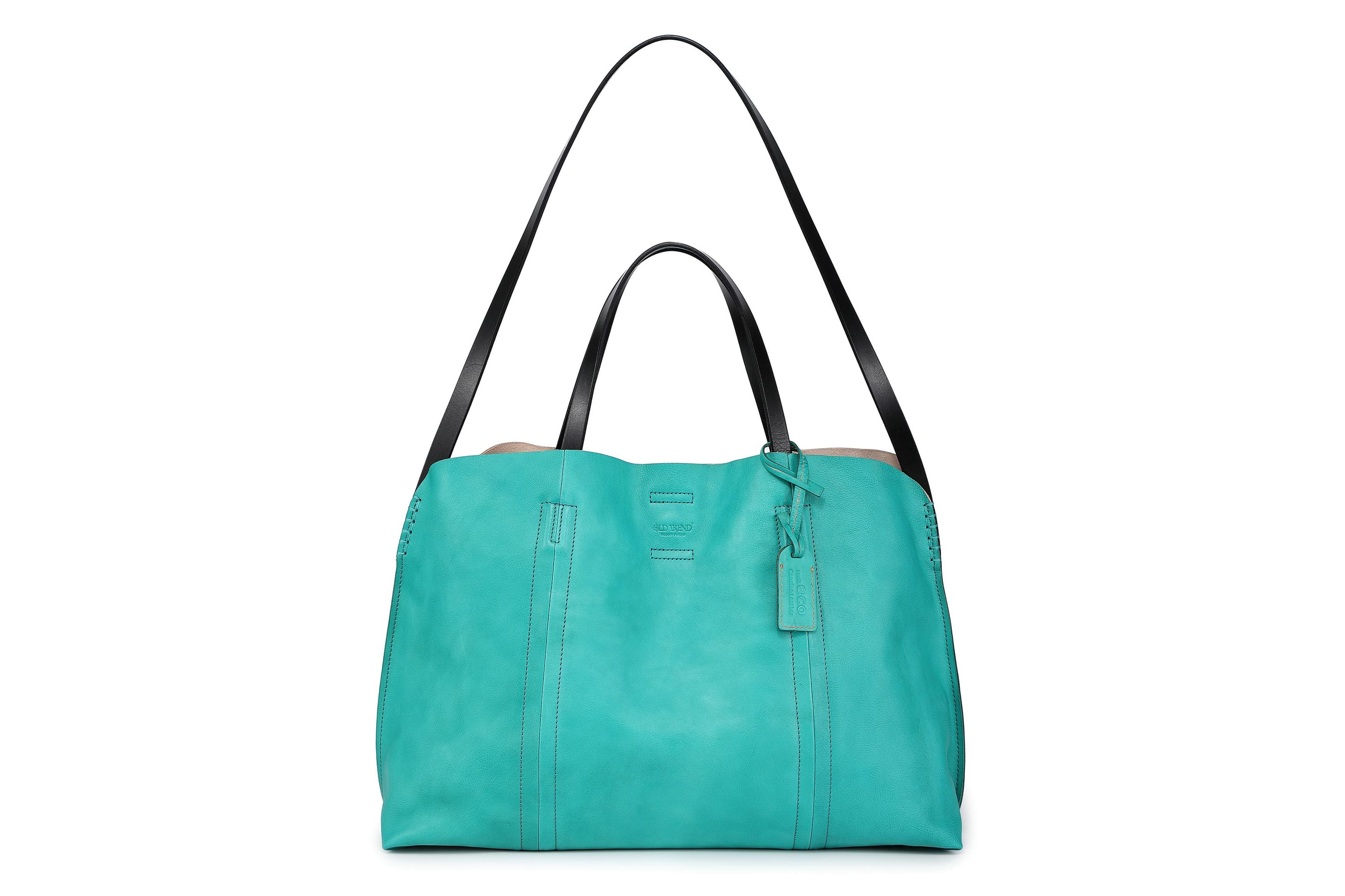 Forest Island Leather Tote