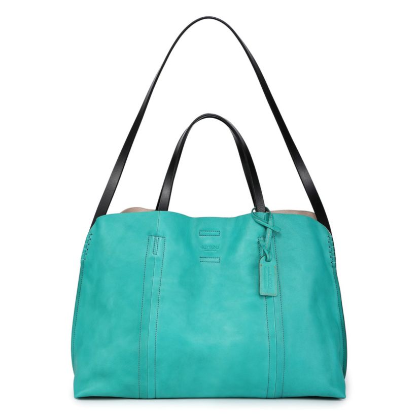 Forest Island Leather Tote
