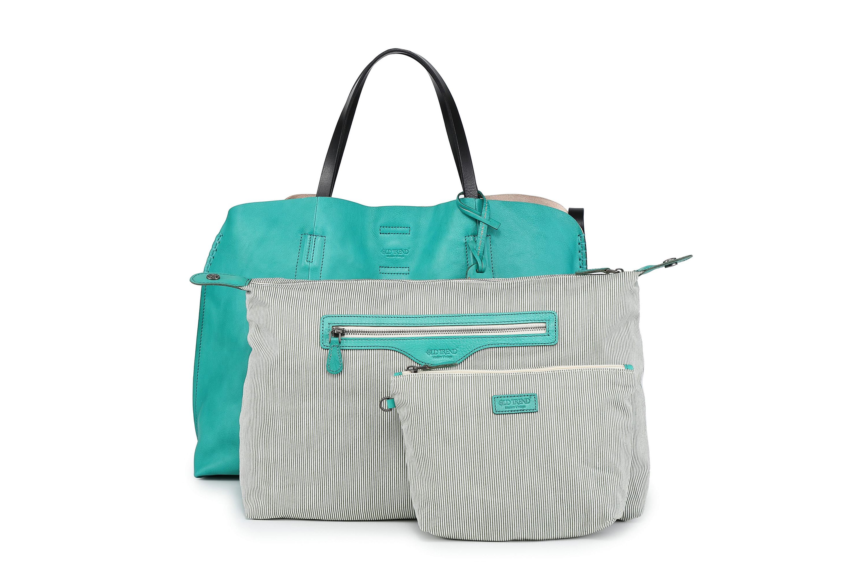 Forest Island Leather Tote