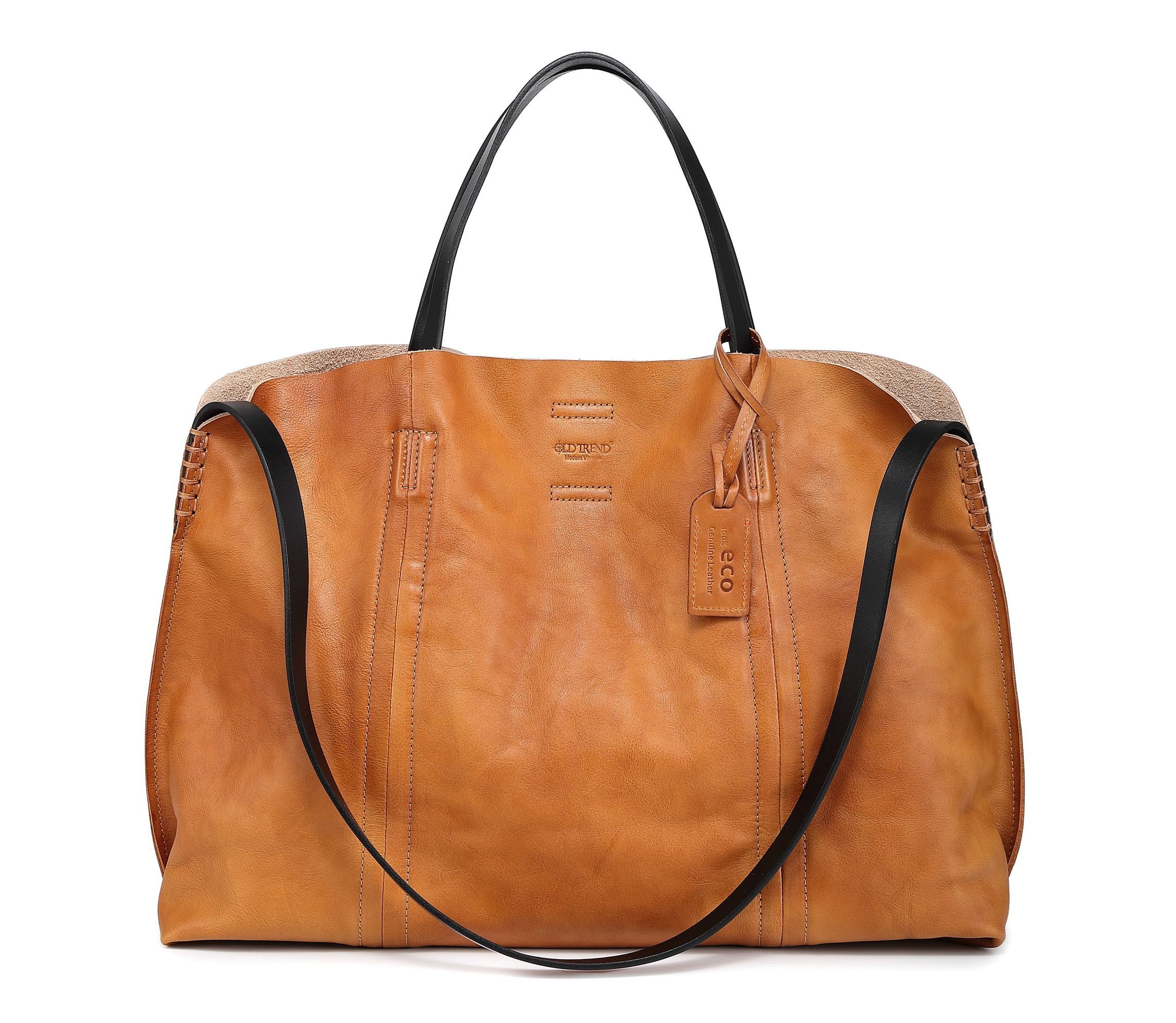 Forest Island Leather Tote