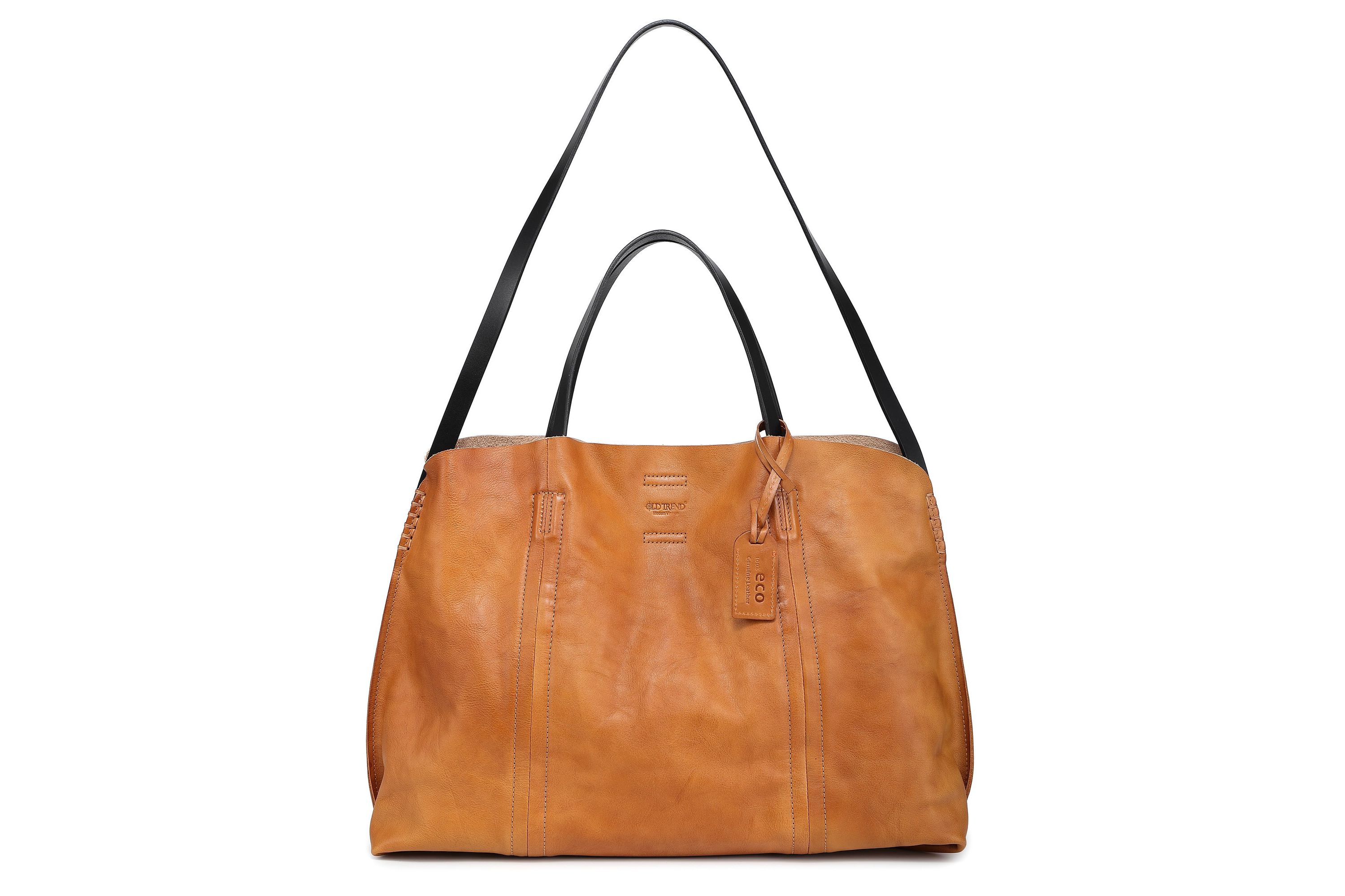 Forest Island Leather Tote