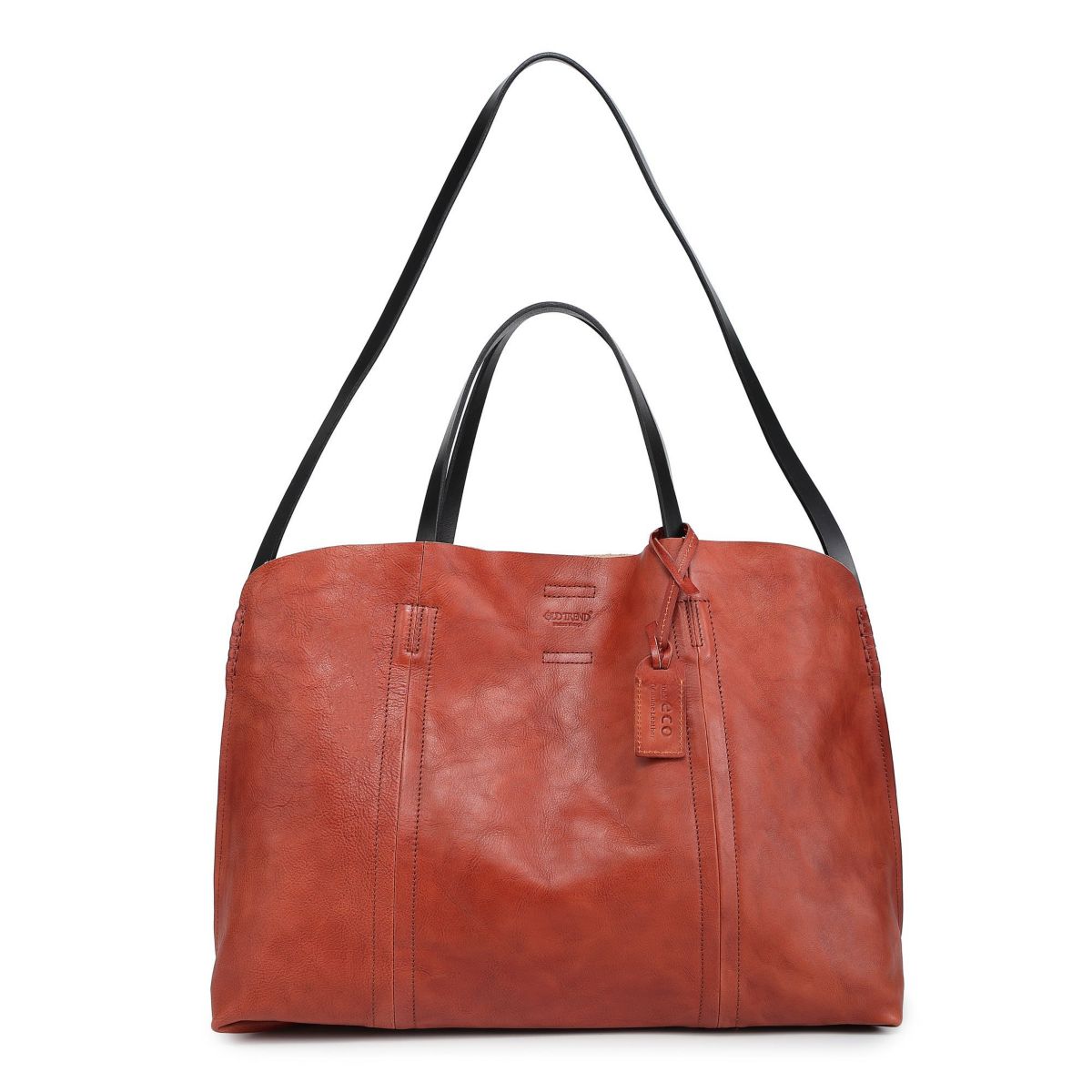 Forest Island Leather Tote